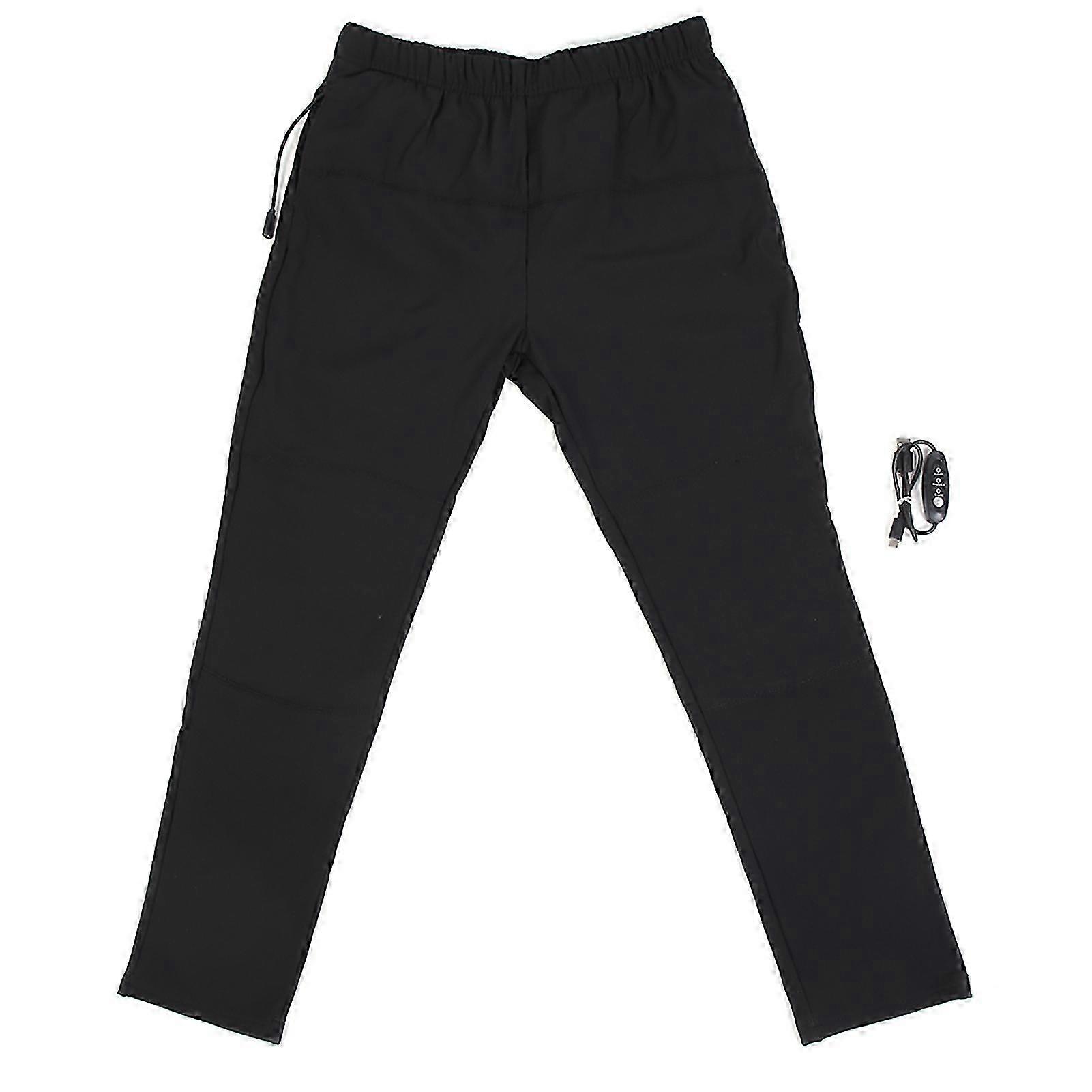 سروال التدفئة 3 تروس درجة الحرارة السراويل التدفئة الحرارية الكهربائية للرجال النساء XXL