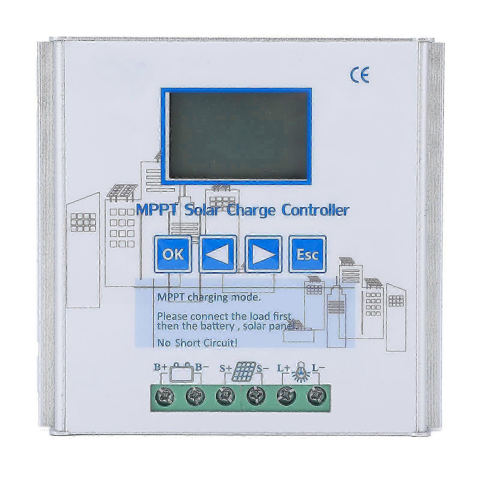MPPT Solar Charge Controller Efficient Multiple Protection Voltage Stabilized Charging Controller 24V 48V 20A
