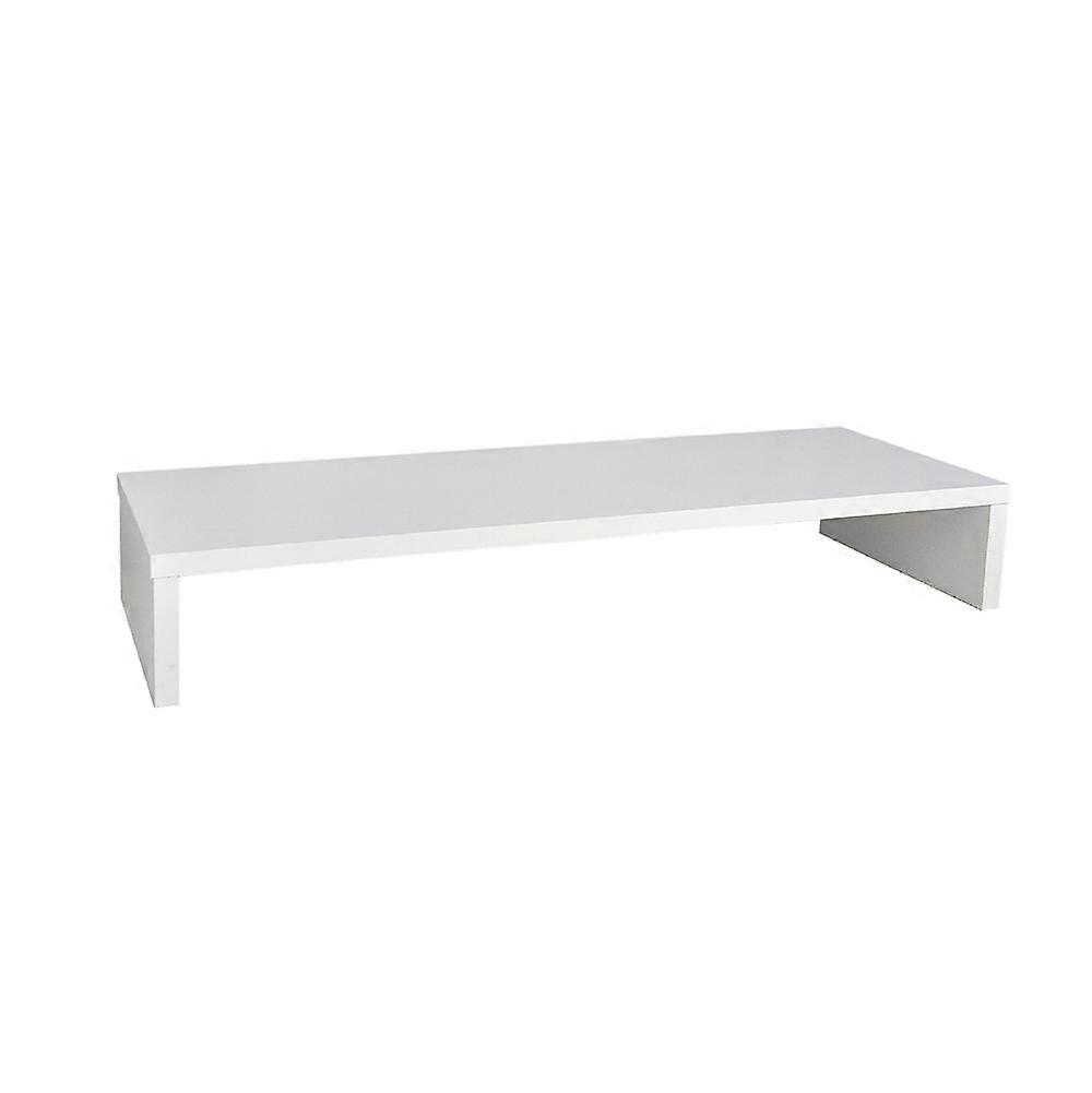 Stylish Furniture Monitor Riser, Ergonomic Design For Laptops And Computer Monitors, Quality Material Desk Shelf With Exquisitely Smooth Surface And