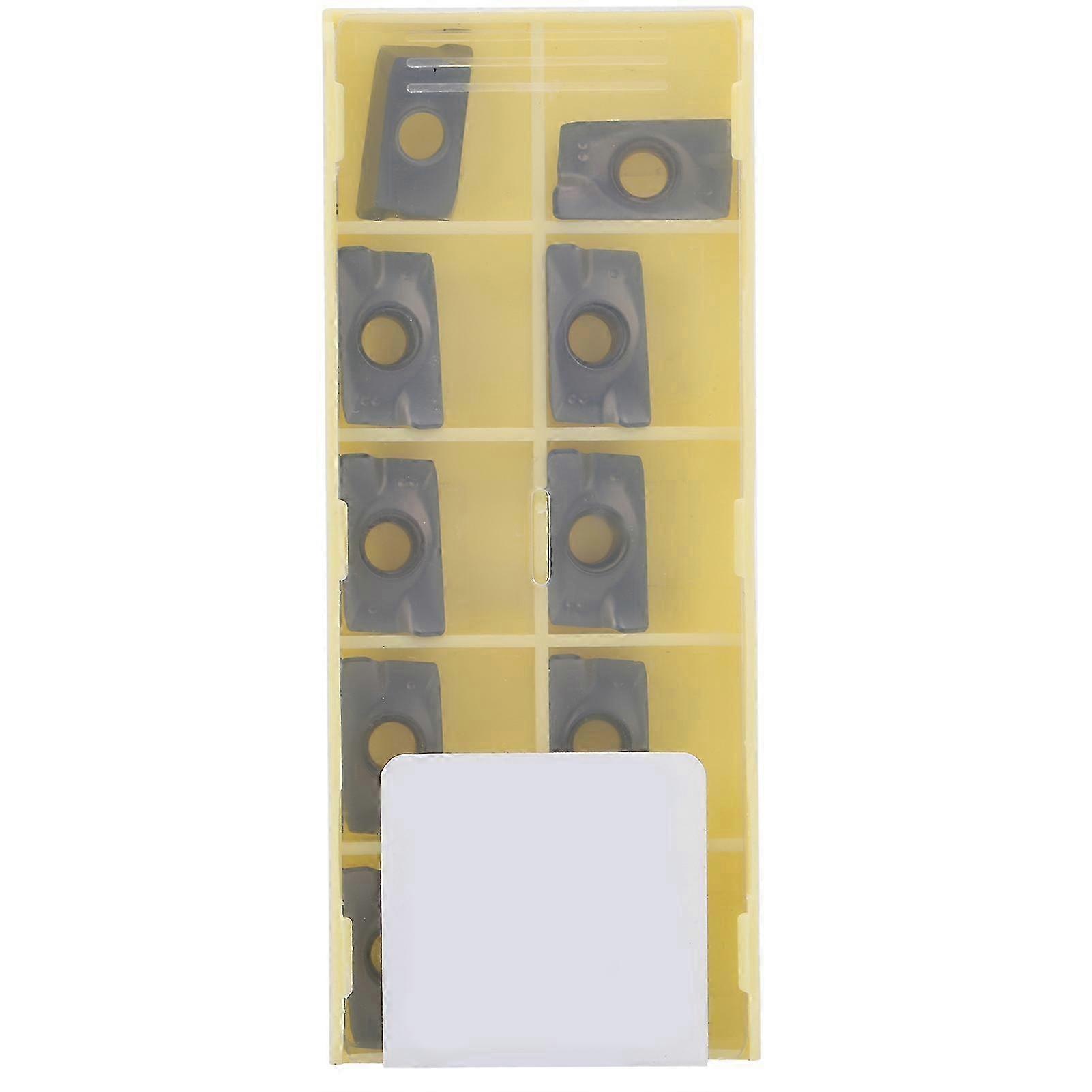 10Pcs CNC Lathe Carbide Insert Accuracy Blade for Metal Cutting APMT1605PEERXM LF6018 1.8cm