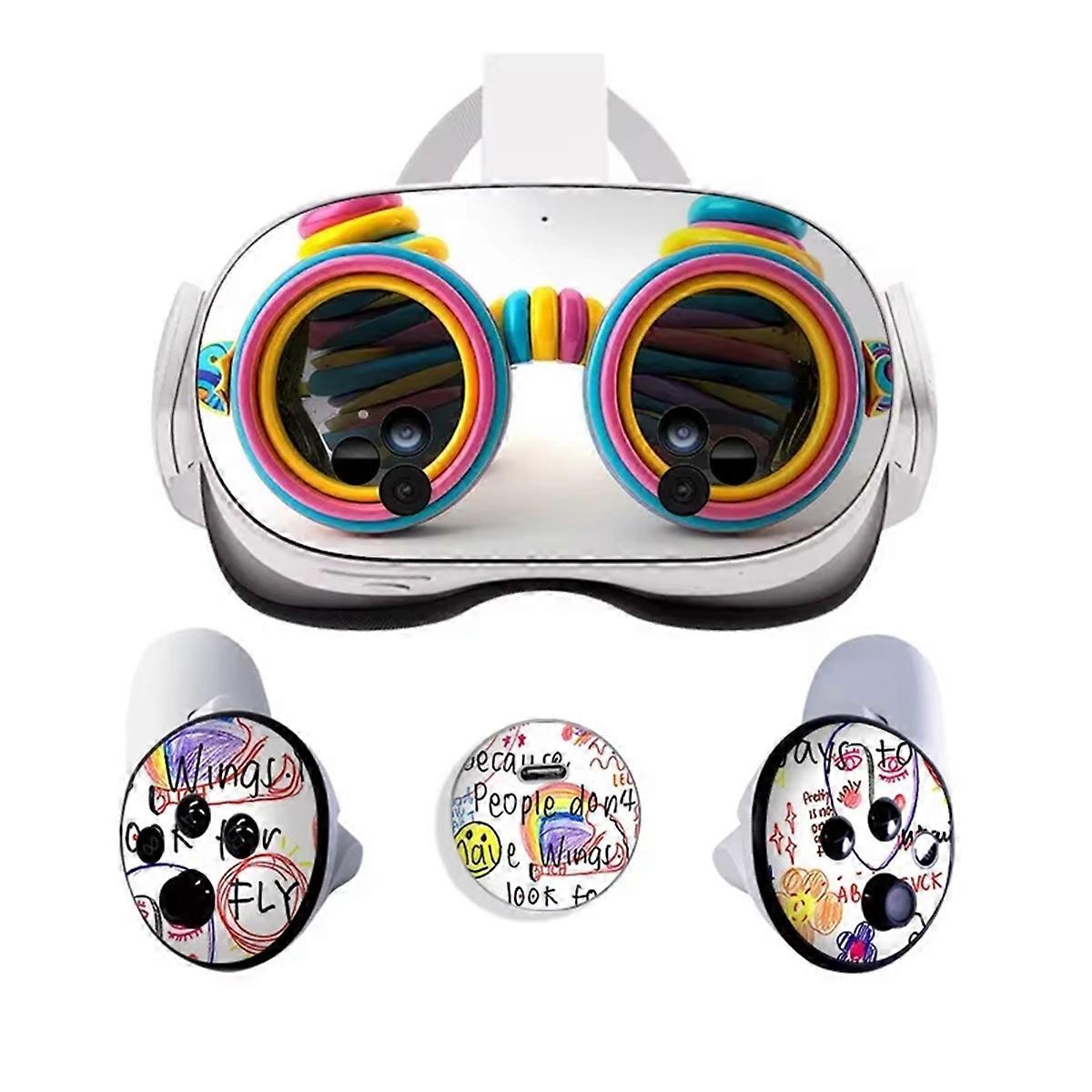 Mate Quest 3S VRヘッドセット用ビニールスキンステッカー