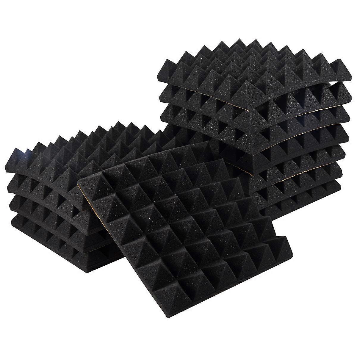 12Pcs Soundproof Foam Panels, for Wall,Studio, Home and Office