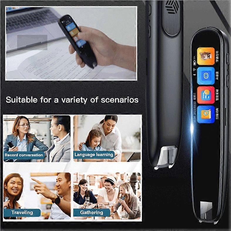 Scan Sense Pen, AI Smart Pen,Translator Scanner Pen,Instant AI Answers for Math