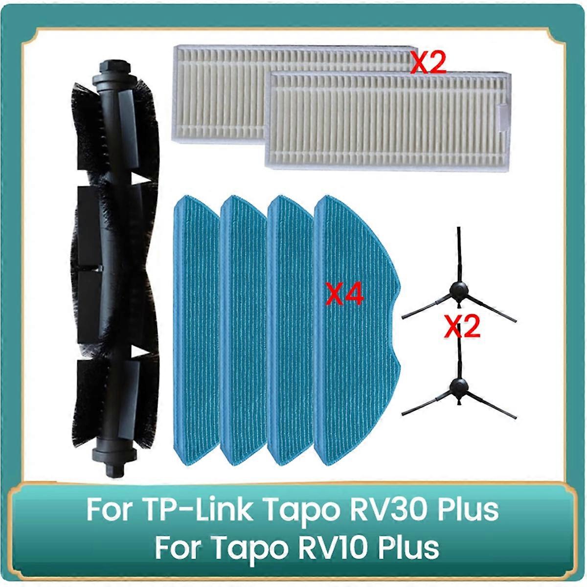 9pcs Brush&Filter Kit for RV30/RV10 Plus Vacuum Cleaner