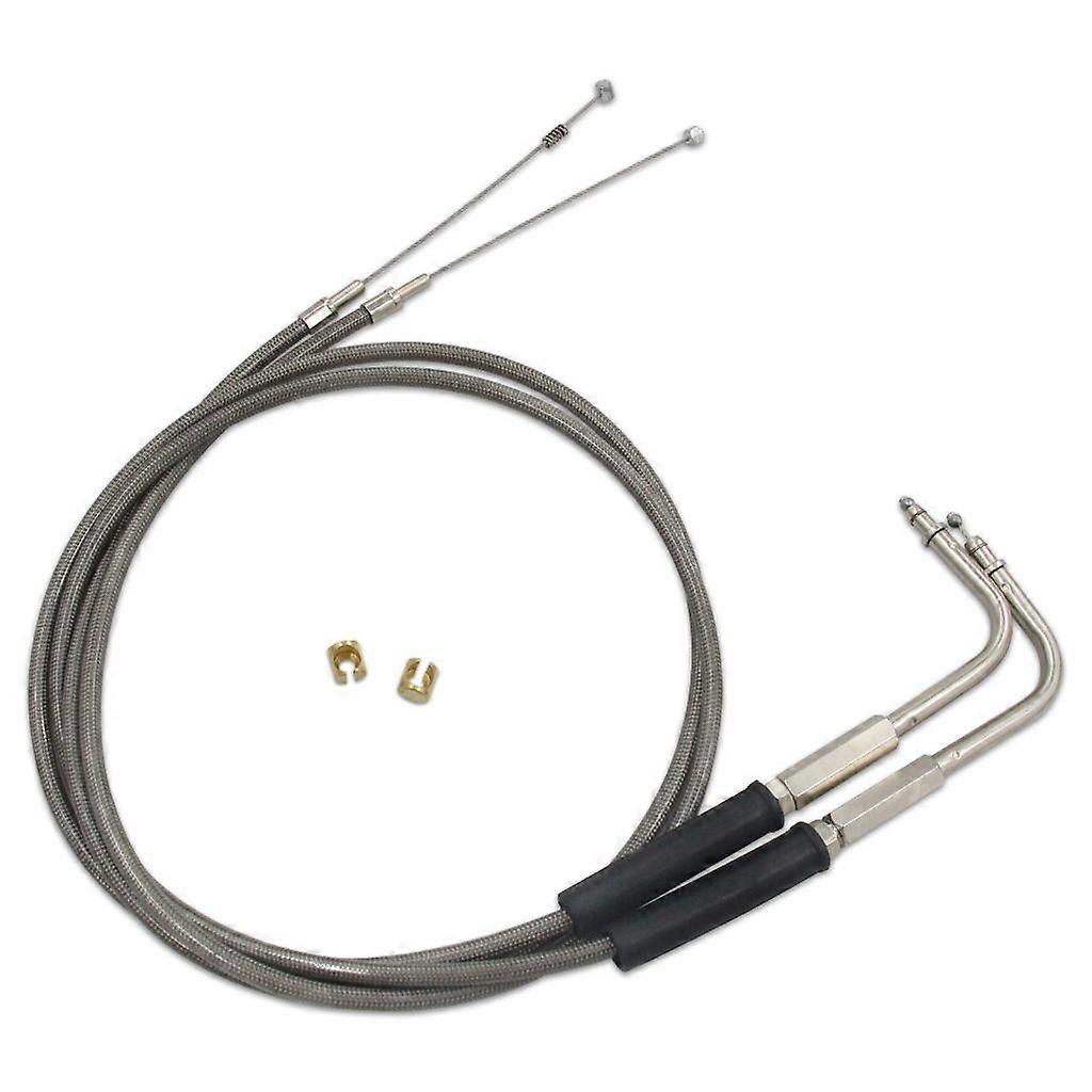 Replacement Accessories Stainless Steel Idle Cable for Davidson FXST FLST