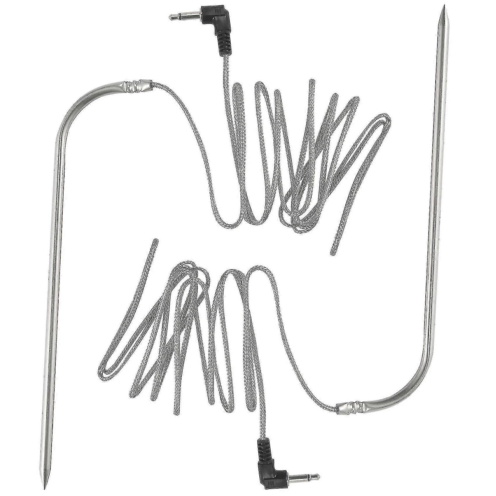 Replacement High-temperature Meat Probe For Pellet Grills And Pellet Smokers Compatible With , 2pc