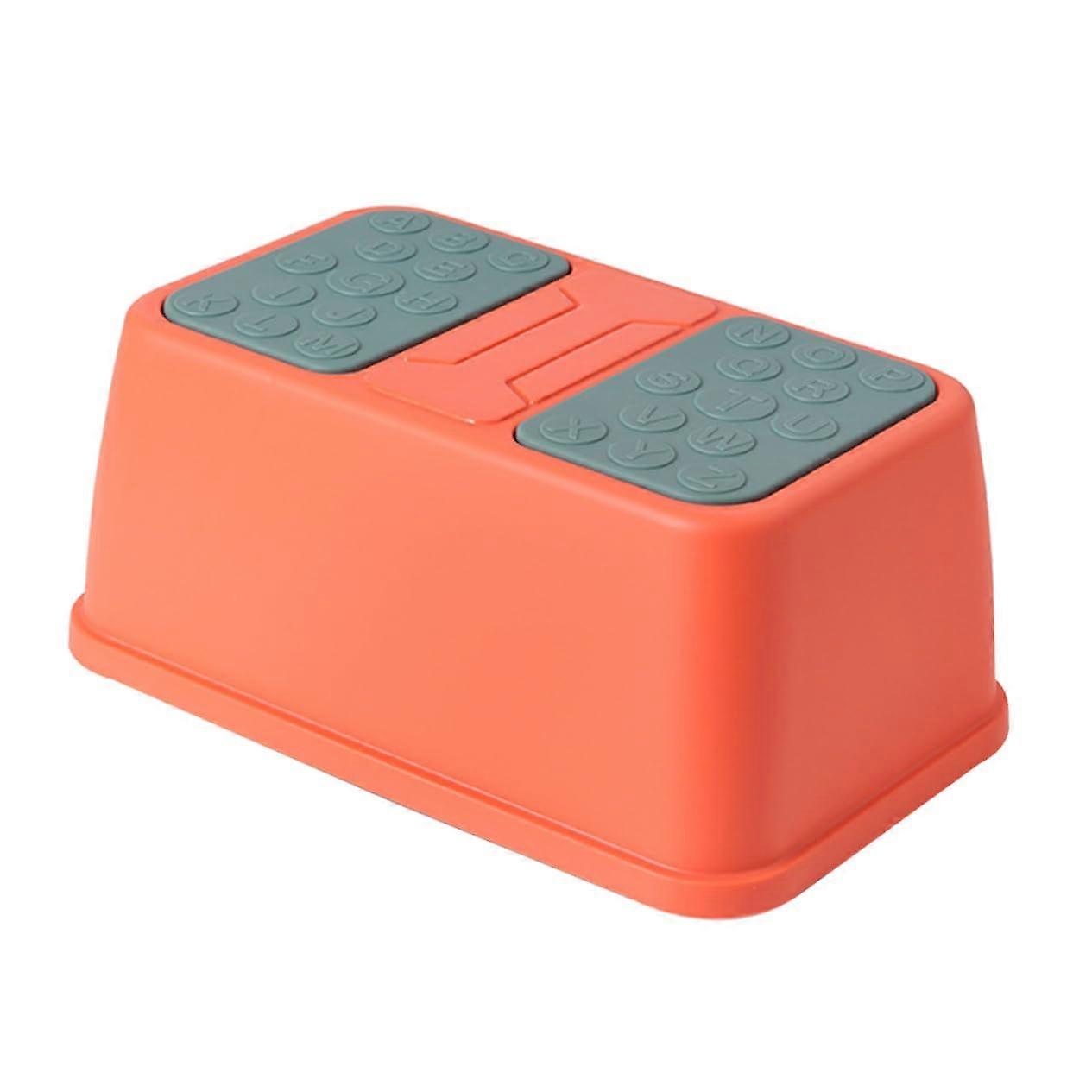 Kids Anti-Slip Plastic Step Stool - Height 9 Inches, Lightweight Footstool for Home Use, Easy to Clean, Durable Design