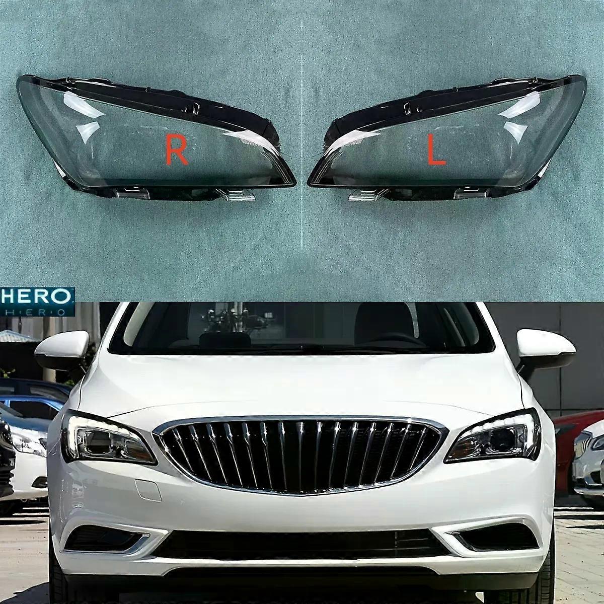 High qualityFor Buick Verano 2015 2016 2017 2018 Front Headlamps Cover Transparent Lamp Shade Shell Plexiglass Replace Original Lampshade