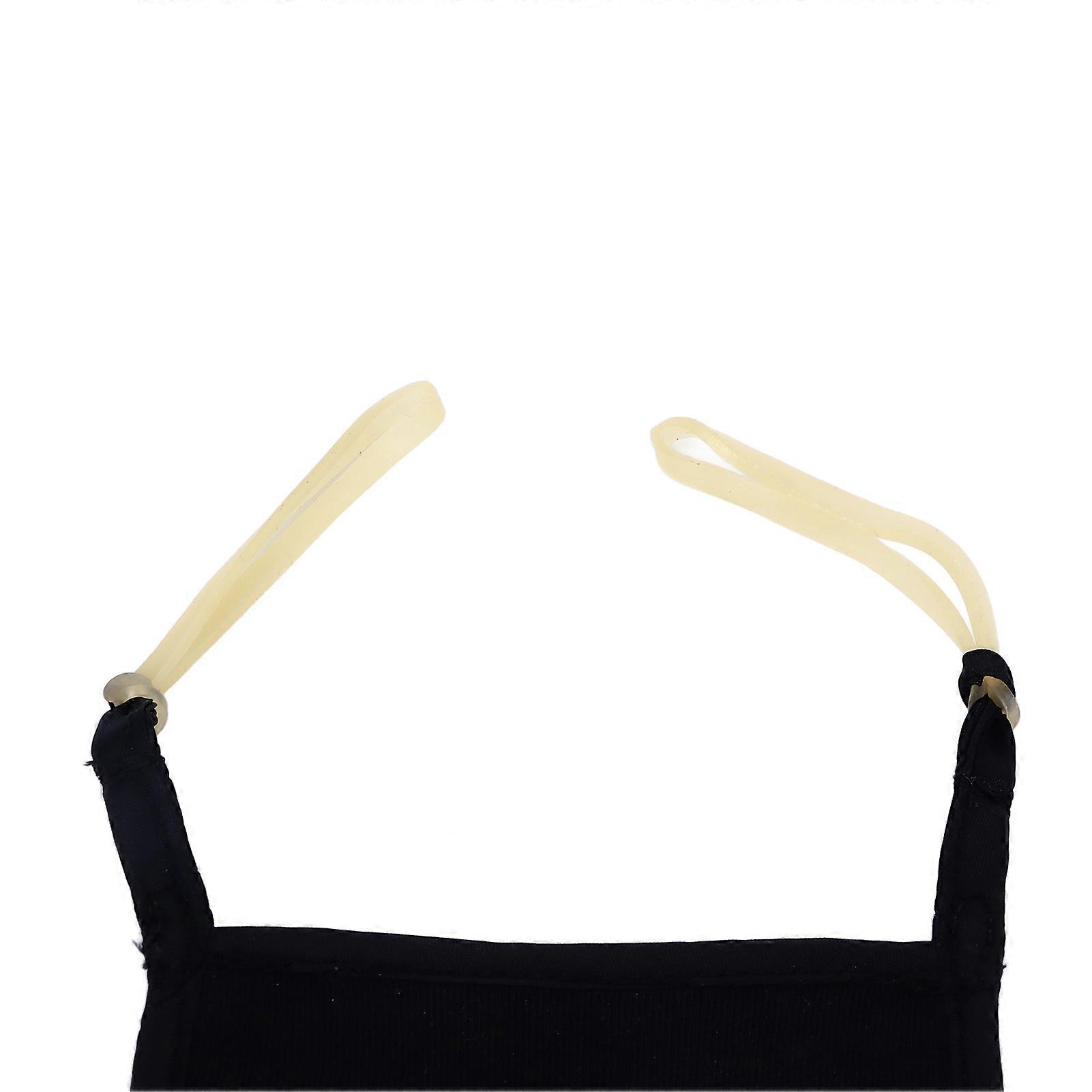 Violin Shoulder Rest Adjustable Chin Rest Soft Cover Non-Slip Waterproof Pure Cotton 1/4