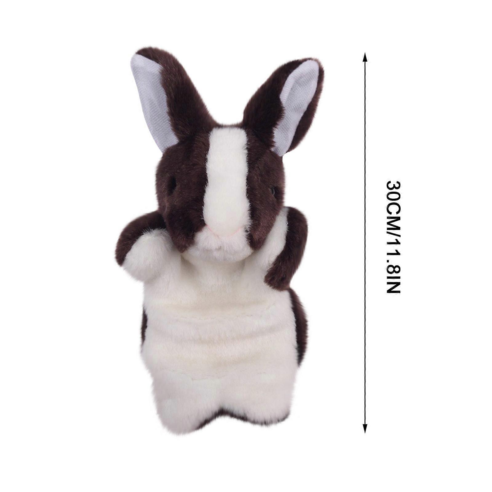 Mignon Poupée Enfants Gant Marionnette À Main Lapin Doigt Jouets Jouet Interactif AA