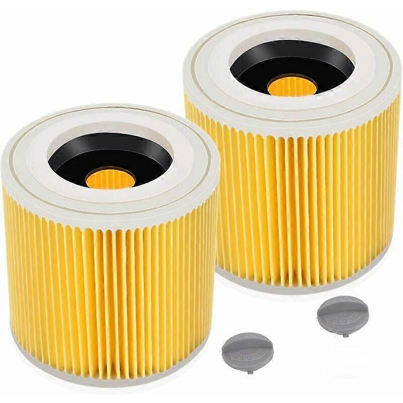 2-Pack Replacement Filters for Krcher WD3, WD2, and Other Models