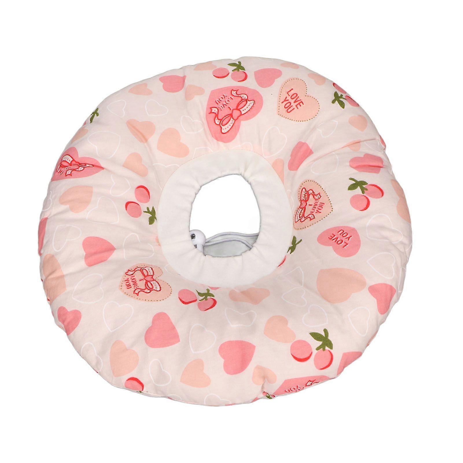 Ørepiercing pude til sidesovere - bomuld ørevagt pude