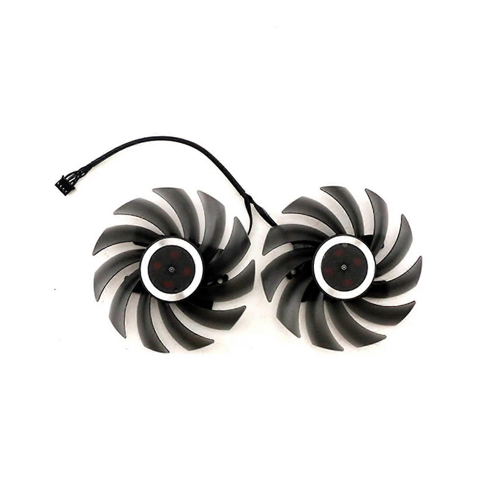 85MM 4PIN CF-12915S GPU Fan for INNO3D GTX 1660 2060 Super 6GB Twin X2 Graphics Card Replacement - 2PCS