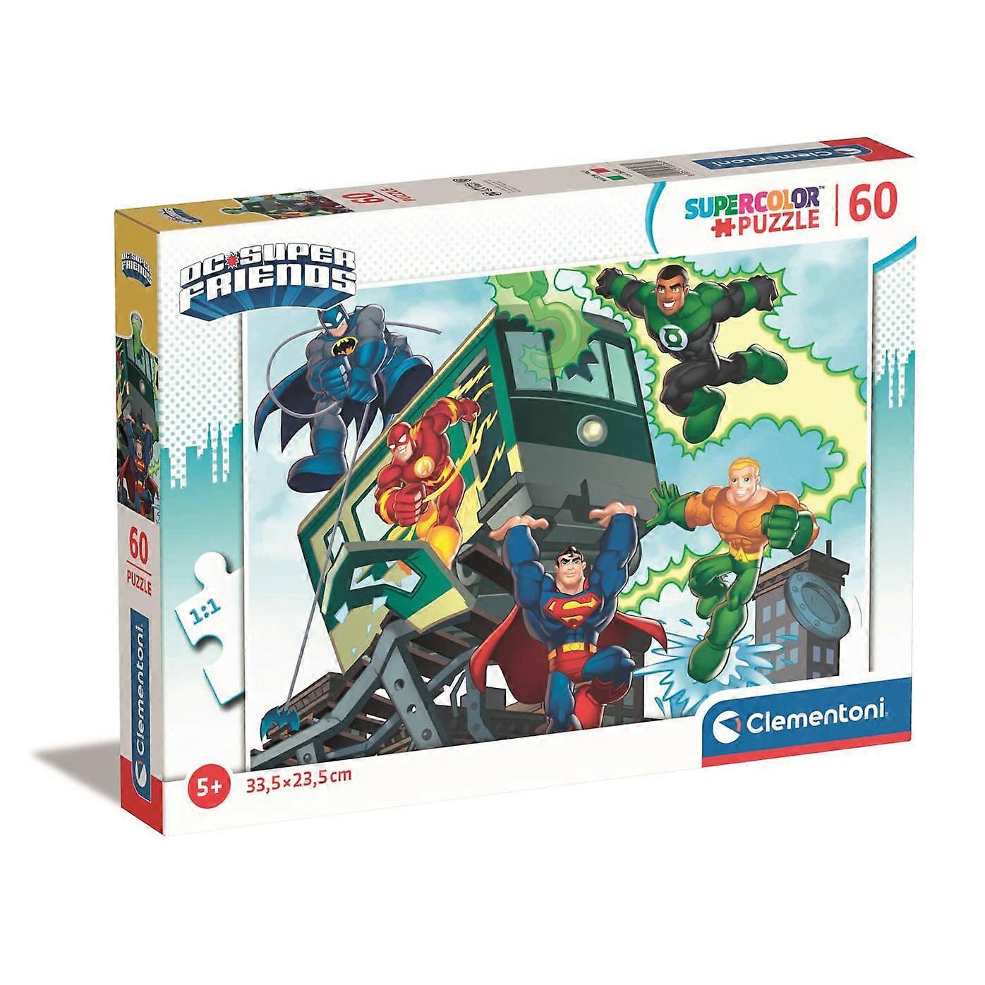 60 stk puslespil børn DC Comics