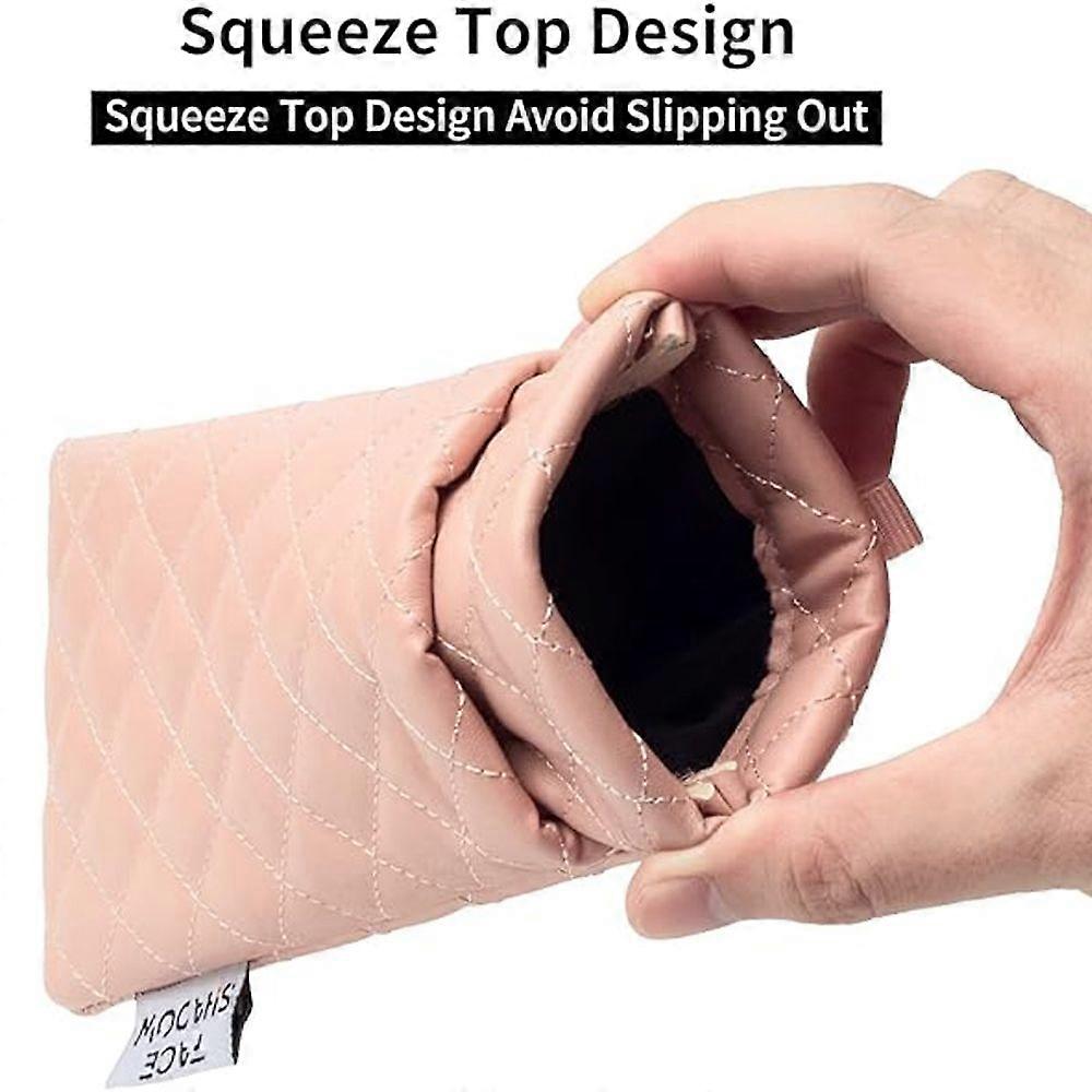 Soft sunglasses case, ultra-lightweight, pink, 1 piece