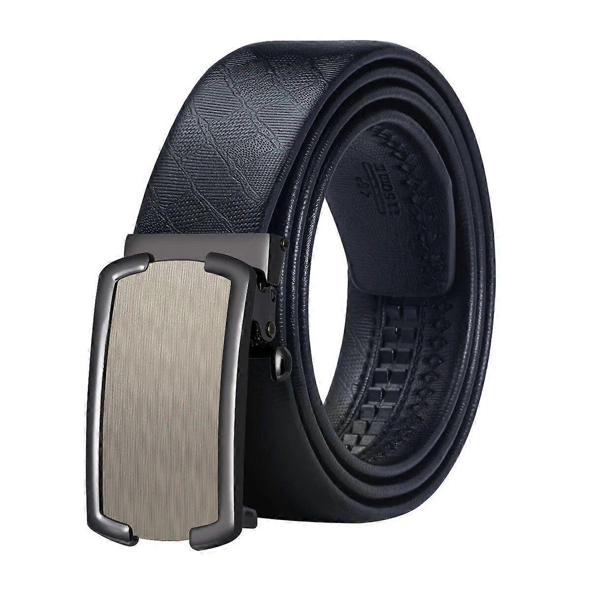 2019 Mens belts Luxury Cowskin Genuine Leather Belt For Man Fashion Automatic Buckle For Jeans Male cintos DK-0089