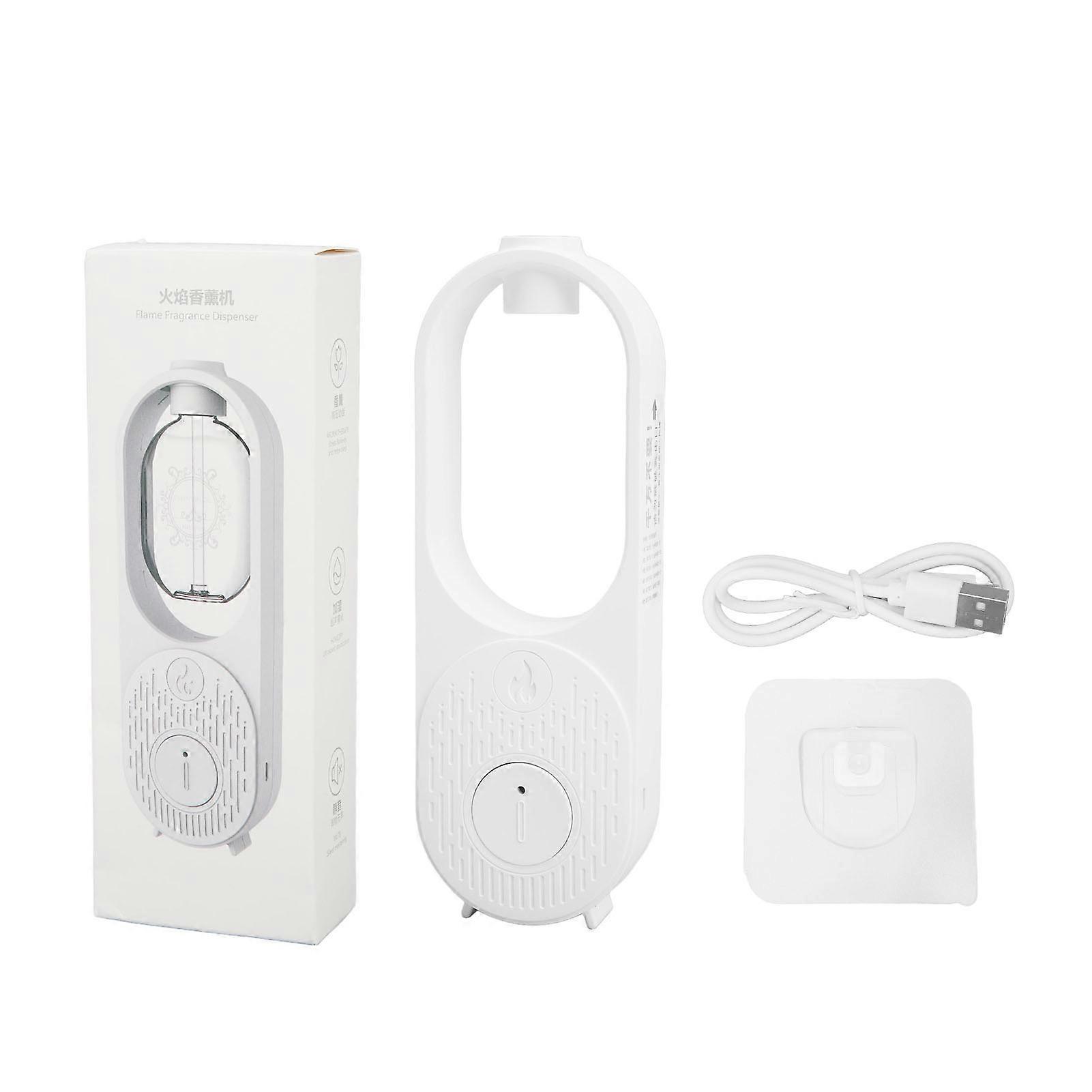 Automatic Flame Timing Ultrasound Atomization Flame Fragrance Machine Diffuser for Home Bedroom