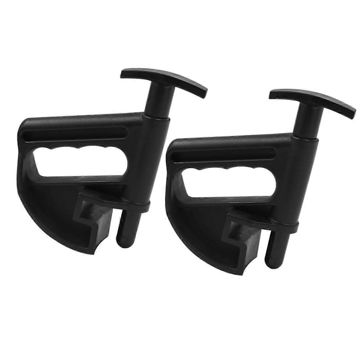 Tire Disassembly Tool 2-Piece Set, Wheel Hub Changer, Tire Changing Tool, Black Plastic Car Tool