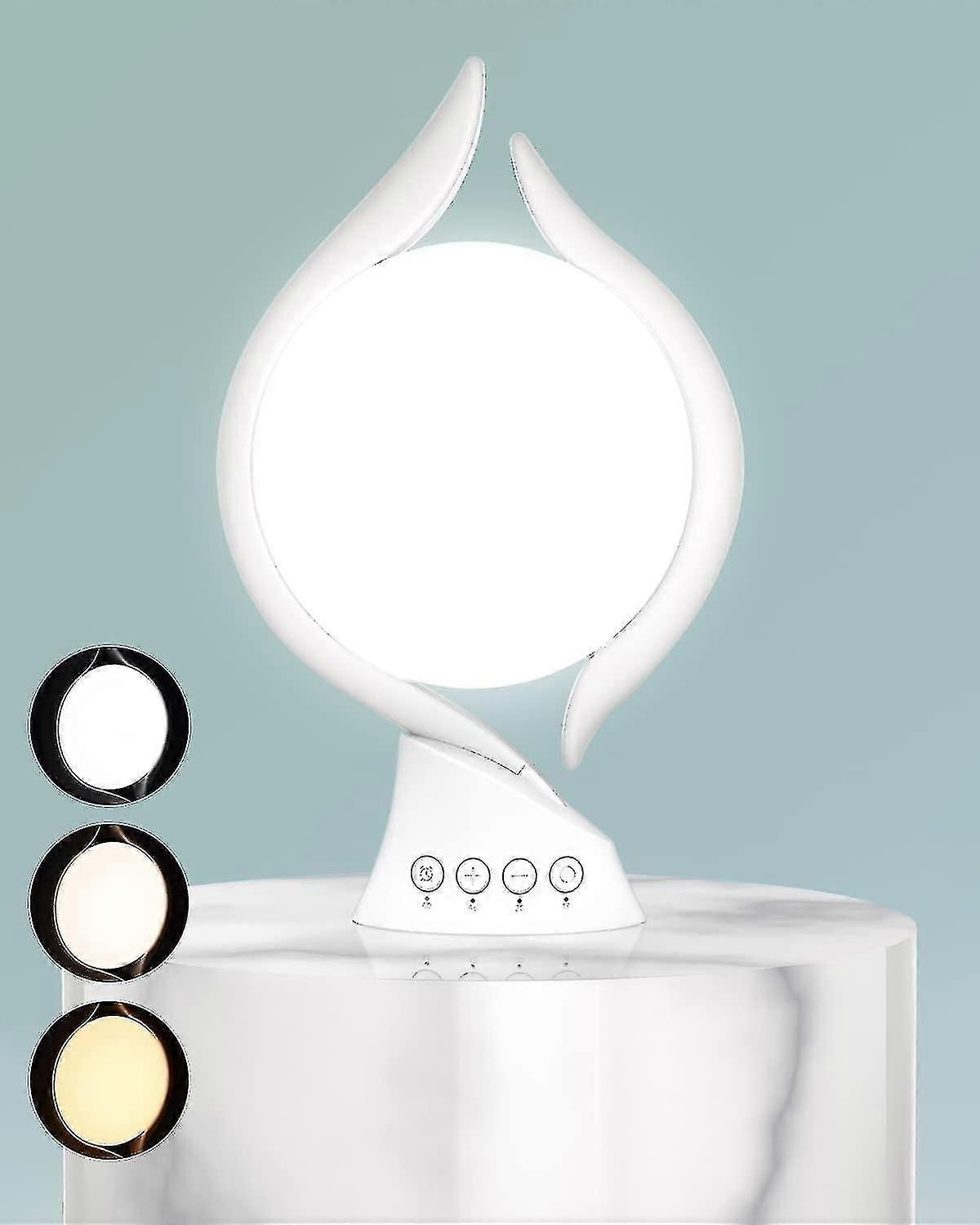 Sad Light Therapy Lamp For Depression 3 Color Temperature Modes 5 Brightness Levels With Timer &