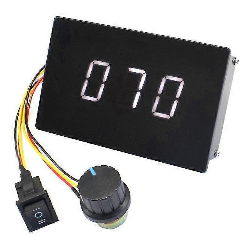 DC 6-60V 12V 24V 36V 48V 20A DC Motor Speed Controller Regulator Motor Speed Controller Forward-Reverse Exchanger