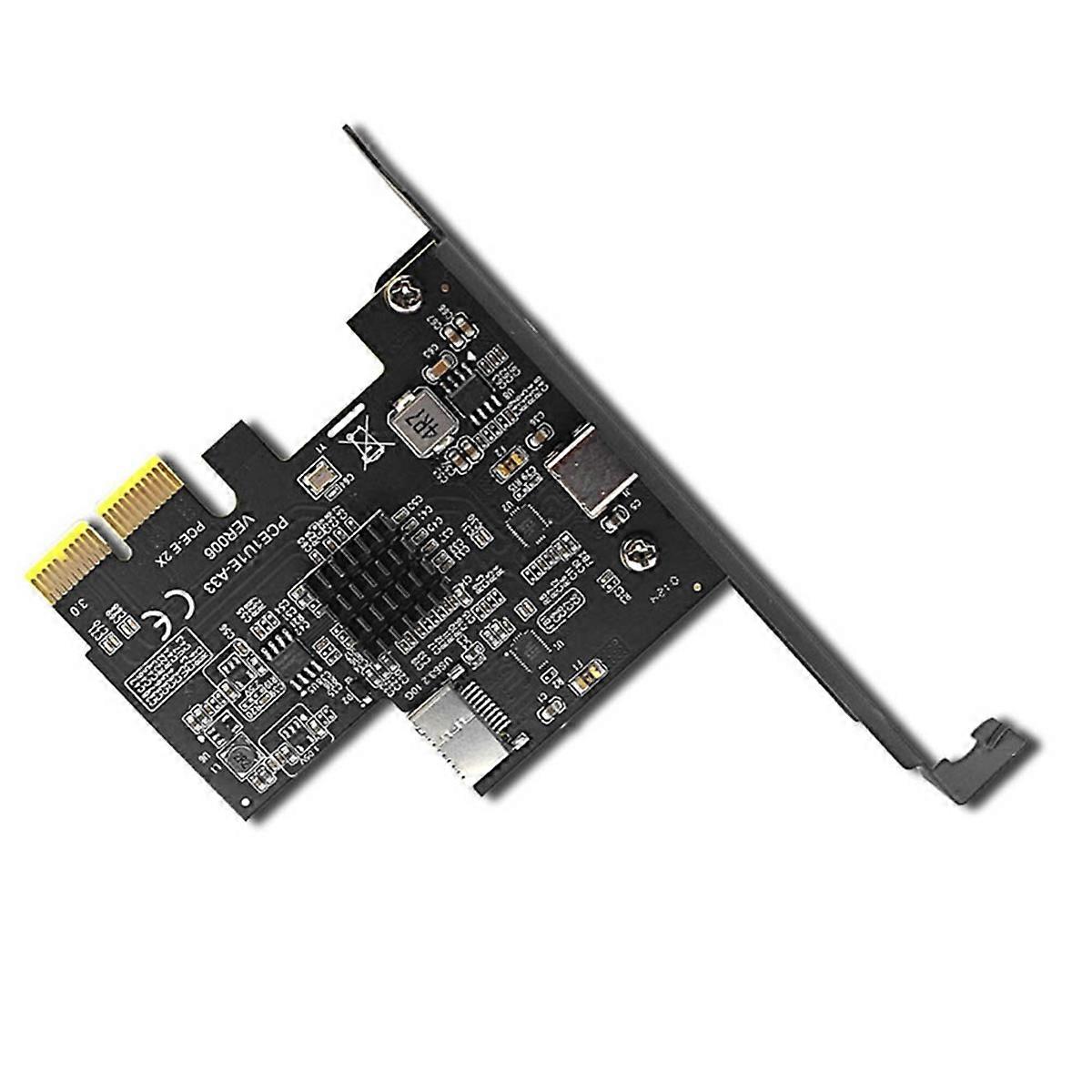 Add on Cards PCI Express X2 to Type-E + Type-C Expansion Card