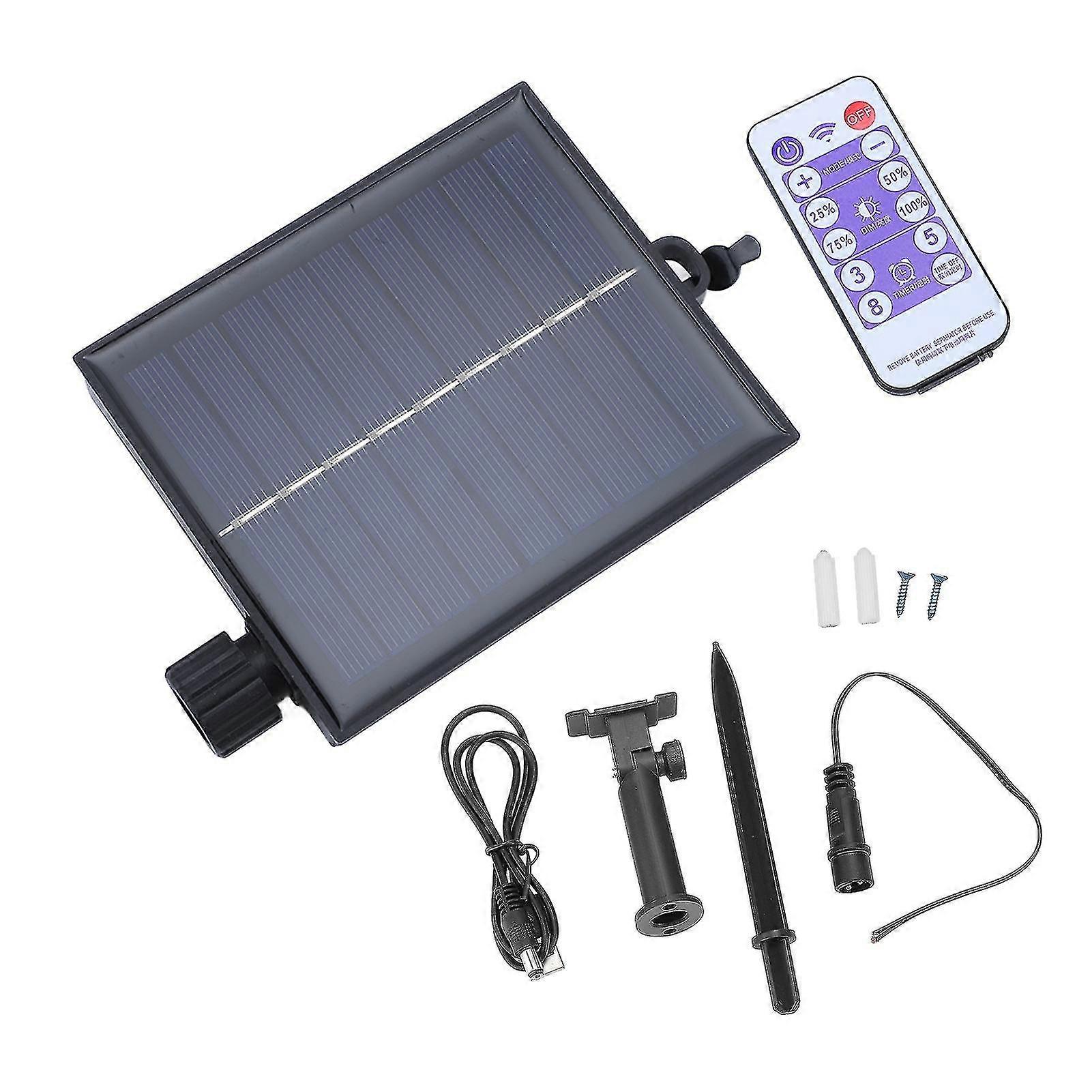 Solar String Light Control Box Automatic Waterproof Adjustable Luminance Solar Lamp String Circuit Board Output Flat Pressure 3V