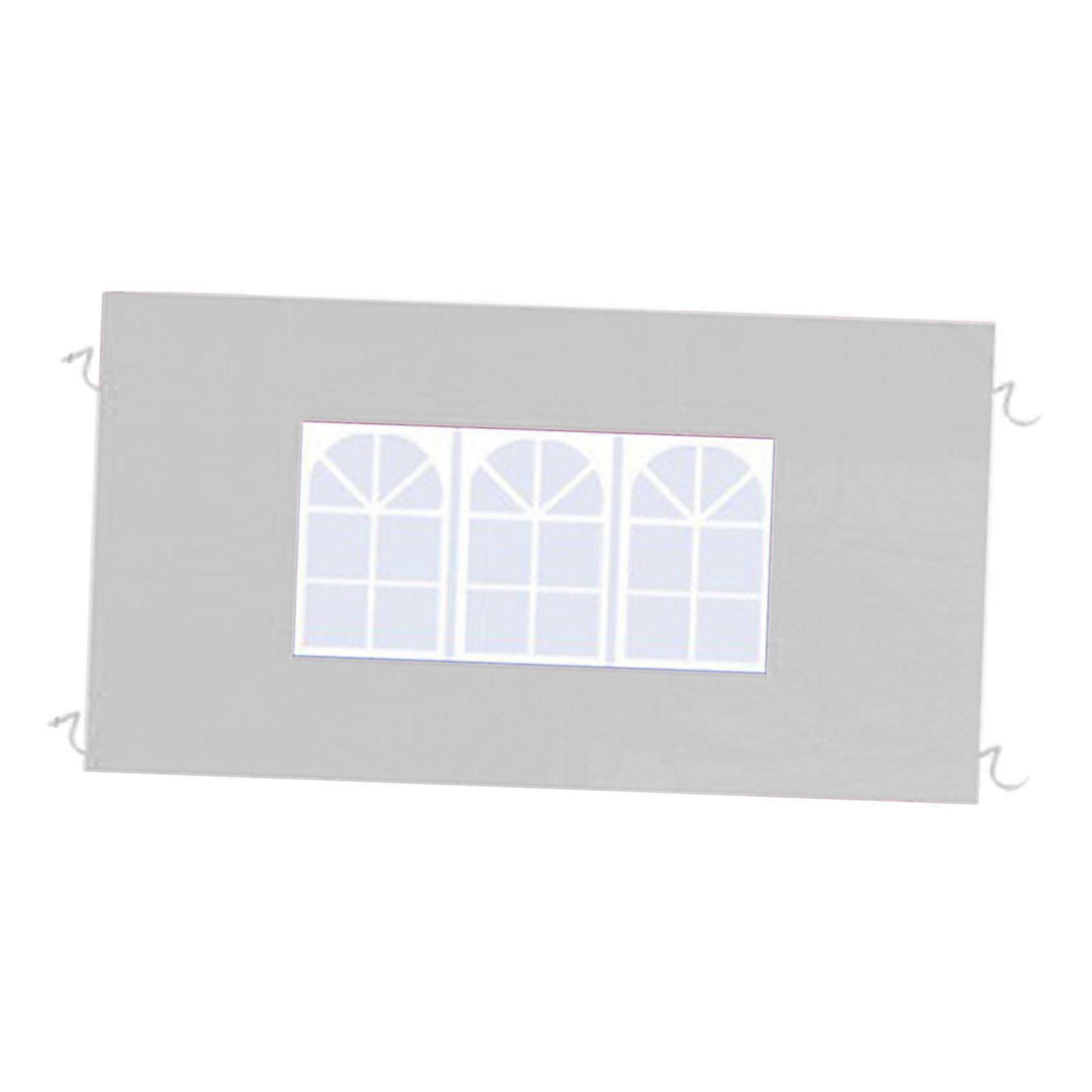 Tent Sidewall Side Wall Panel Portable Replace Removable with Window Sunwall for