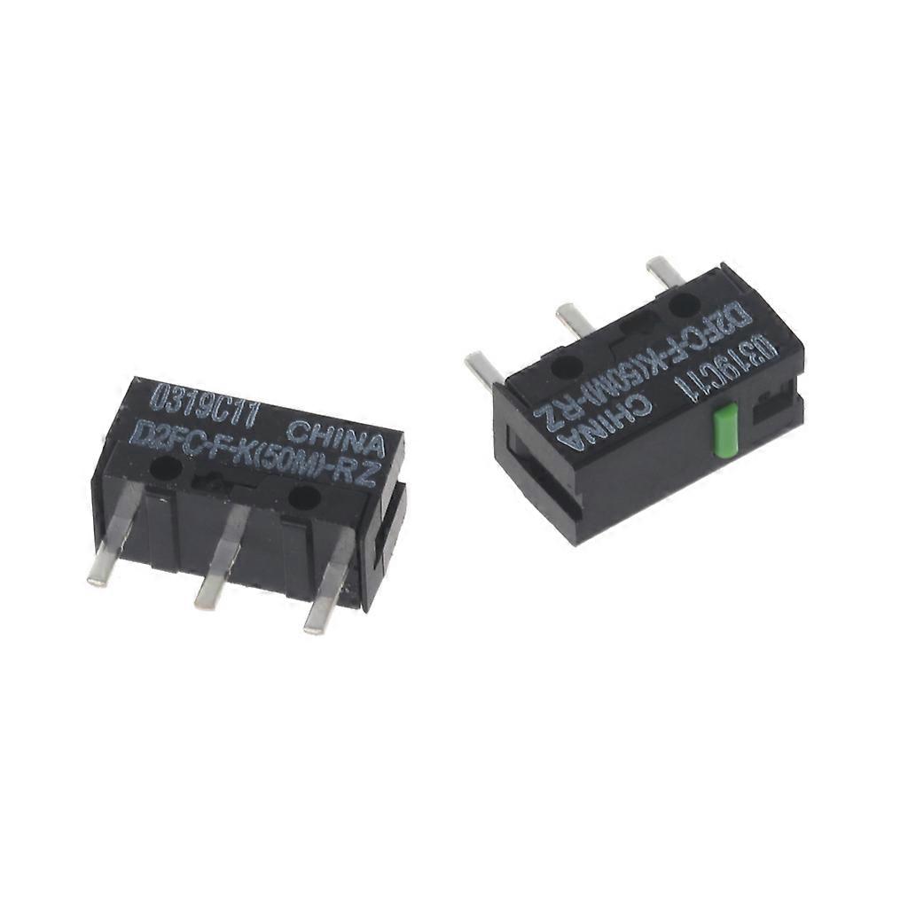 2 Pieces Mouse Micro Switch Fretting Button Suitable for  Mouse