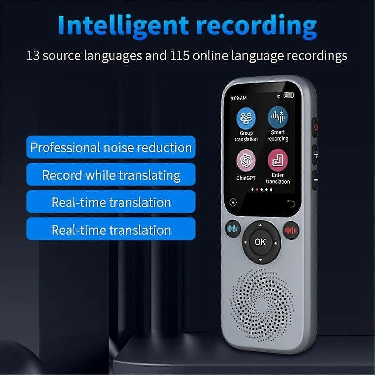 Portable Language Translator Real Time Two Way Translating Device 138 Languages Online Offline Tran