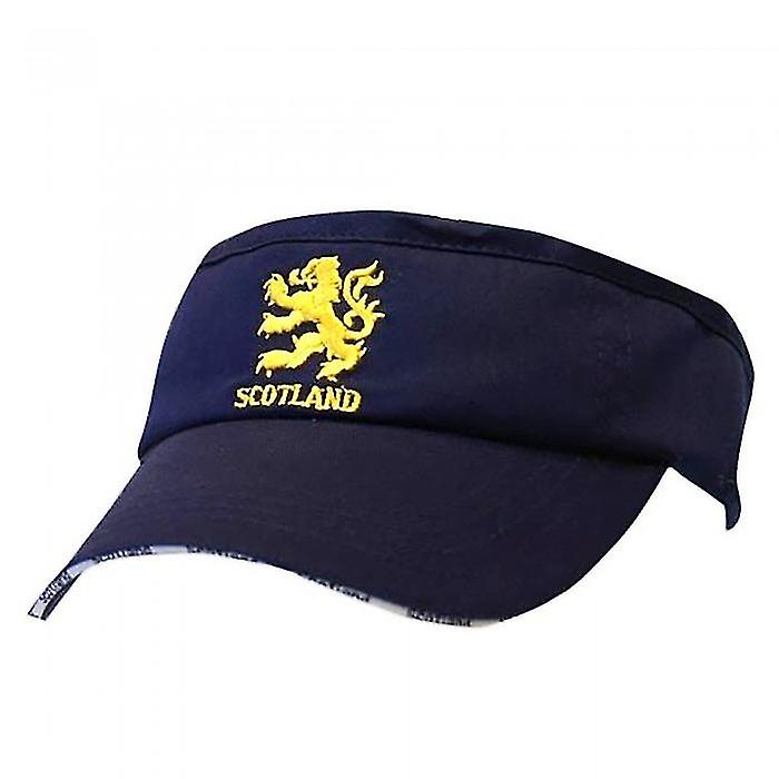 Scotland Lion Embroidered Visor Cap