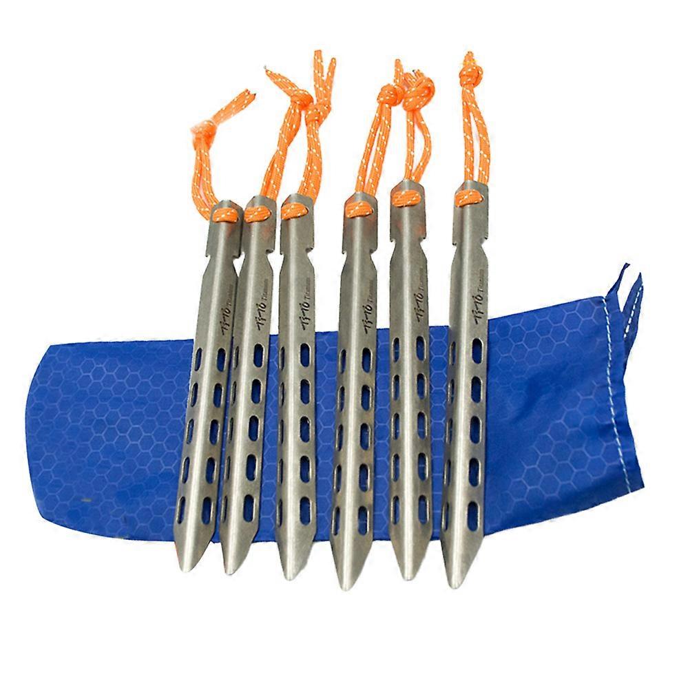 V-Shaped Tent Stakes, Perfect for Outdoor Adventures