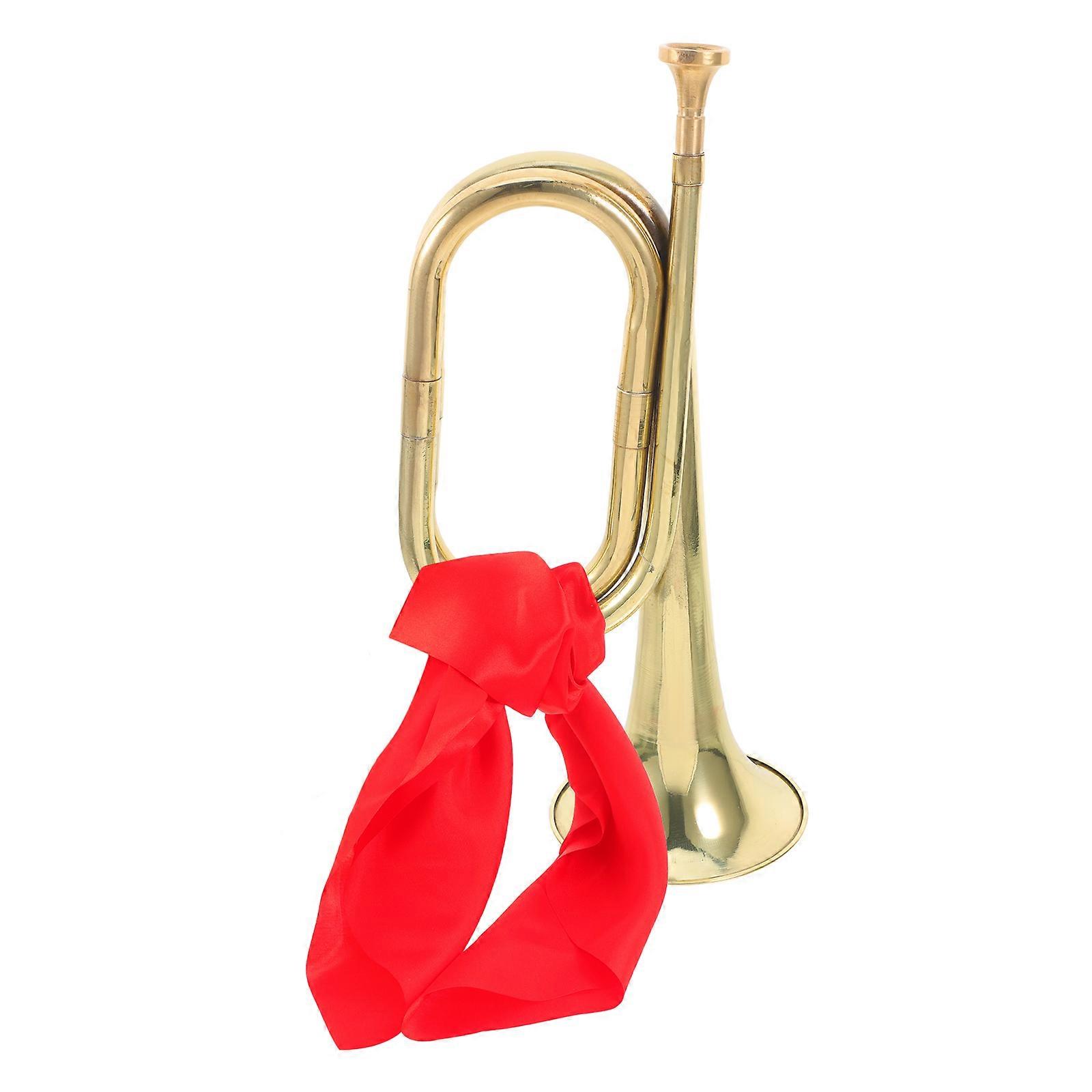 Professional Lightweight Alloy Bugle Trumpet for Youth and Beginners – Ideal for School Bands and Festive Musical Performances
