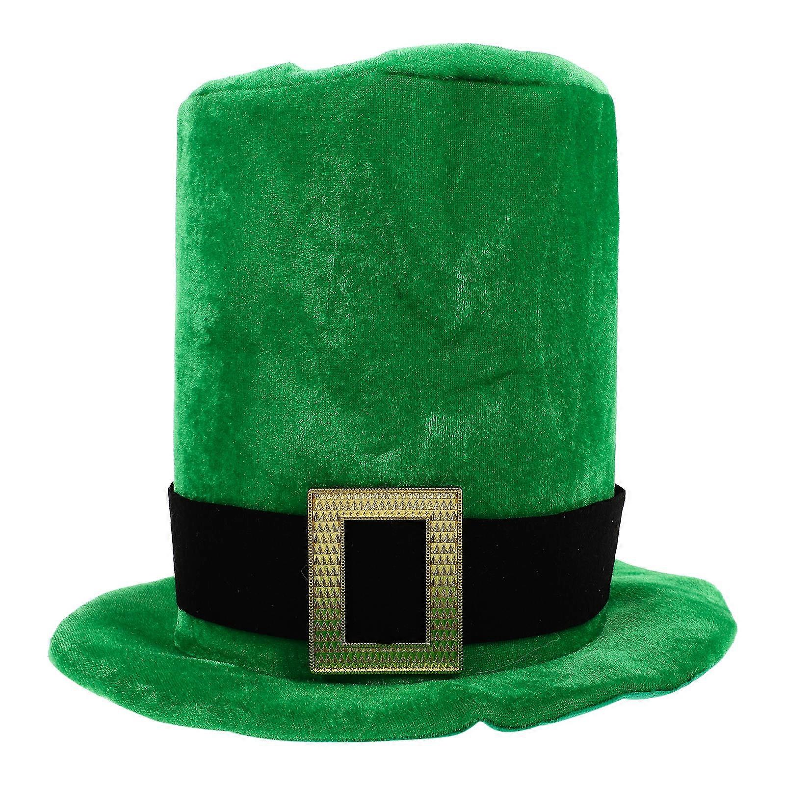 1pc Patrick's Day Hat Velour Party and Performance Hat