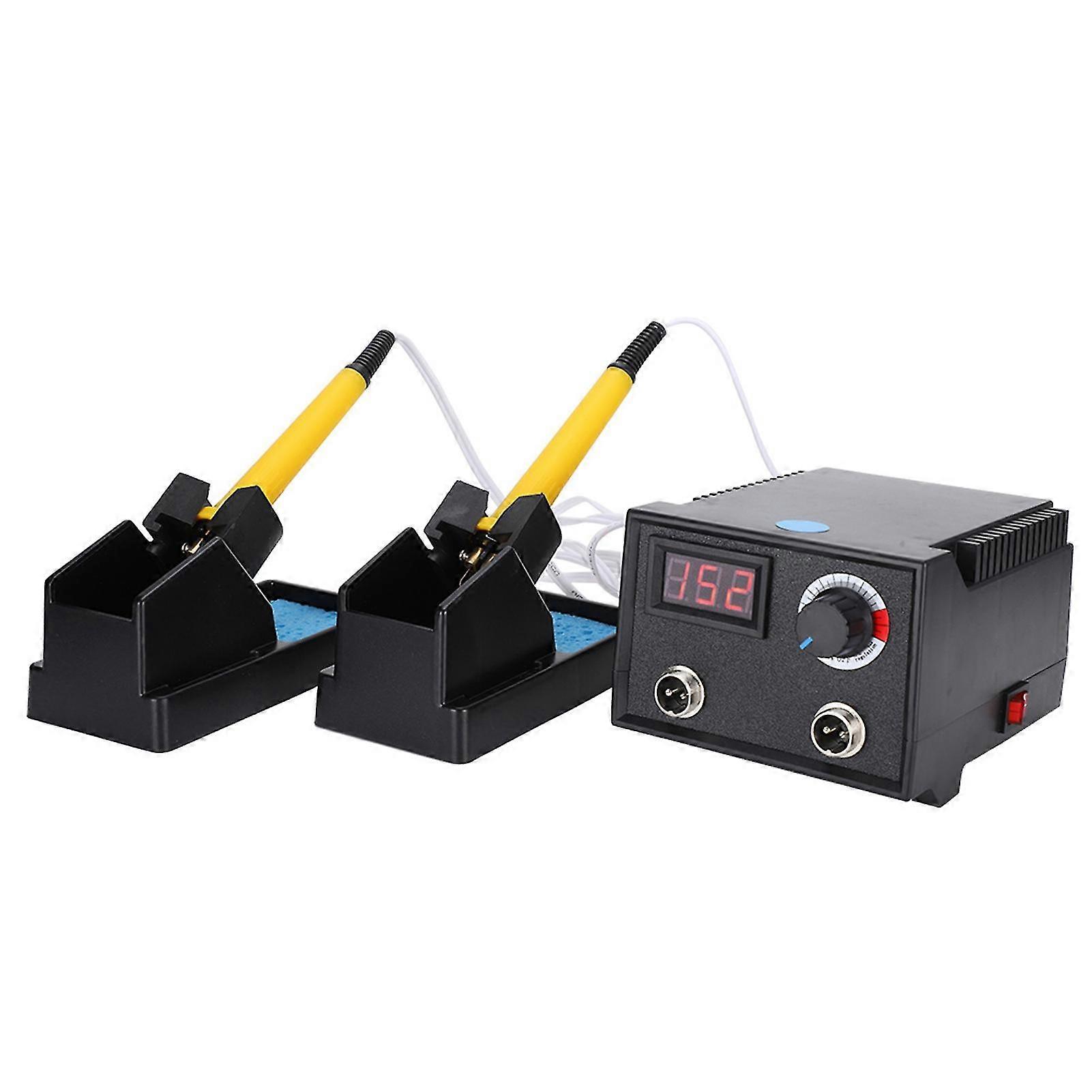 2025 Adjustable Pyrography Tool Kit Digital Display Wood Burning Craft Machine for Leather Gourd DrawingUS Plug 110V