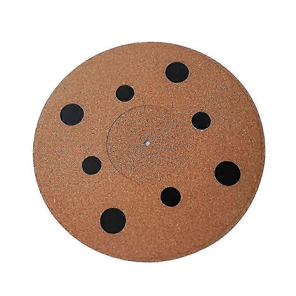 Non-slip Record Pad for Turntables, Anti-static LP Vinyl Flat Mat made of Cork Rubber Material