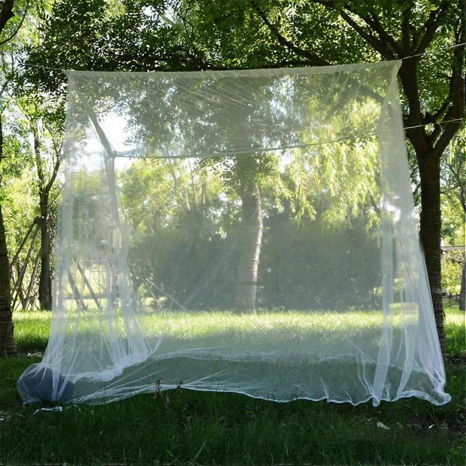Mosquito Net for Home, Travel and Camping (6.5 x 3.2 x 6.5)