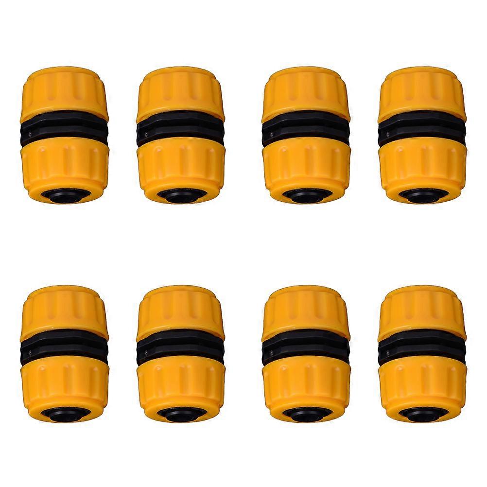 8pcs Durable Hose Quick Connectors for Garden Water Faucets, Car Wash & Gardening Use with Power Washers and Hose Pipes
