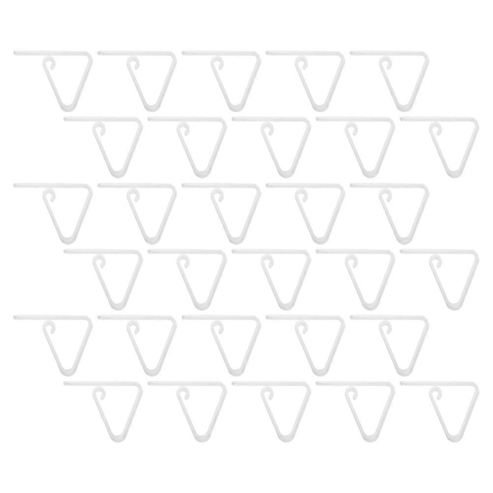 Clear Tablecloth Clips Transparent Tablecloth Clips Easy to Store for Outdoor Use 30Pcs