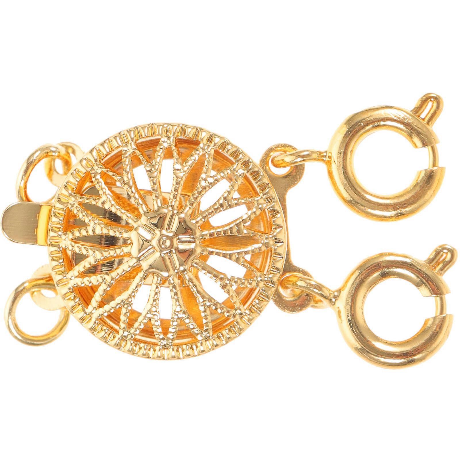 Necklace Hooks And Clasps Layered Necklace Clasp Multi Necklace Layering Clasp Personal Use 2.50X2.00X1.00Cm 1Set