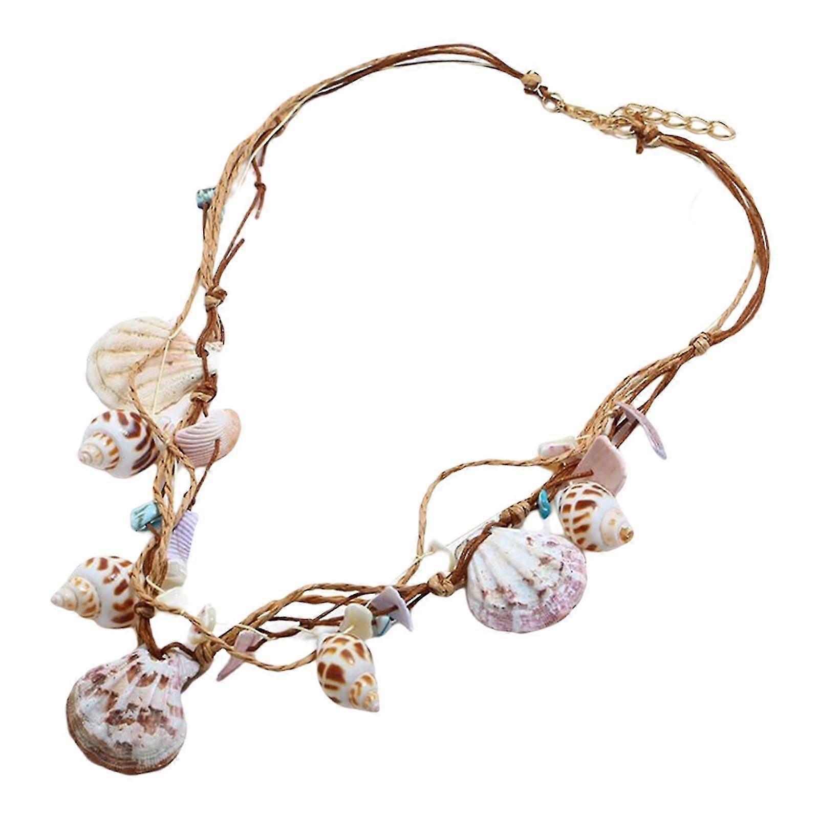 Boho femmes collier bijoux réglables pour l’été costume de fête Noël