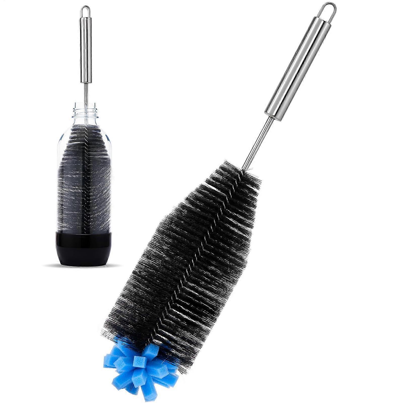 Long Stainless Steel Bottle Brush with Long Handle for Hummingbird Feeders and Beer Glasses Cleaning Brush 30 cm