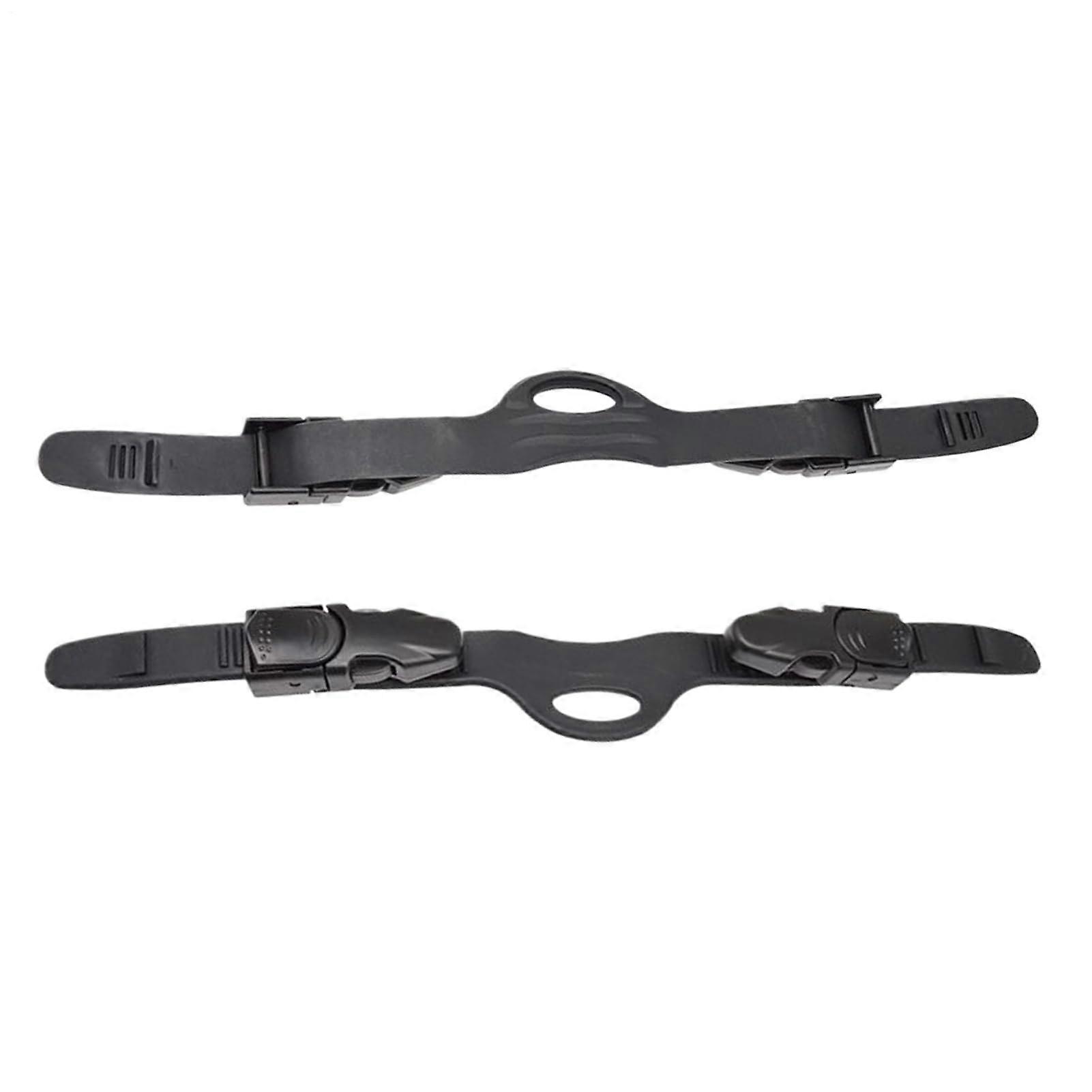 Fine Scroll Attachment, Adjustable Rubber Strap with Quick Release, Diving Accessories (S) Black