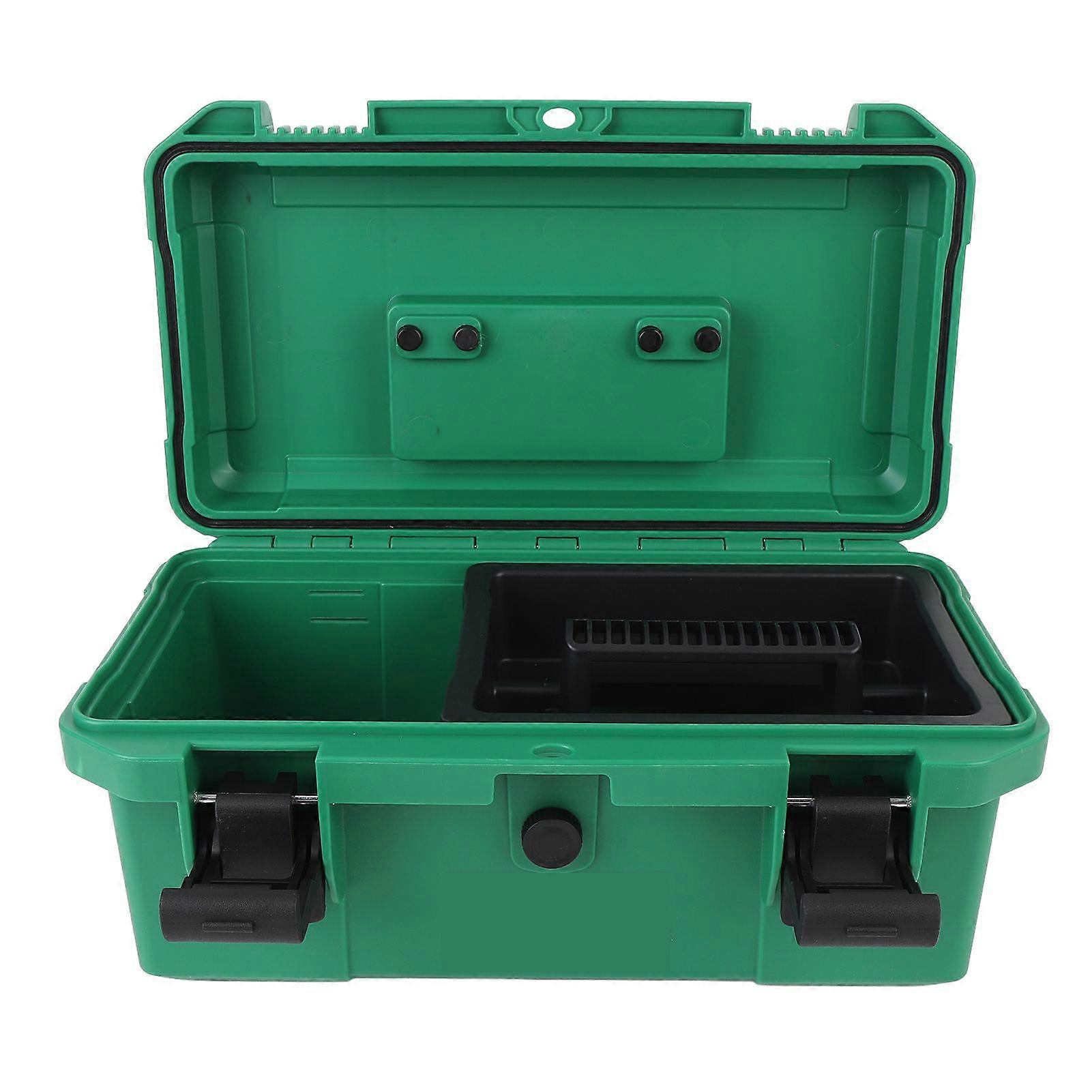14 X 7 X 6 Inch Portable Tool Box Water Resistant Removable Internal Trays PP for ATV UTV Utility Vehicles MK71461