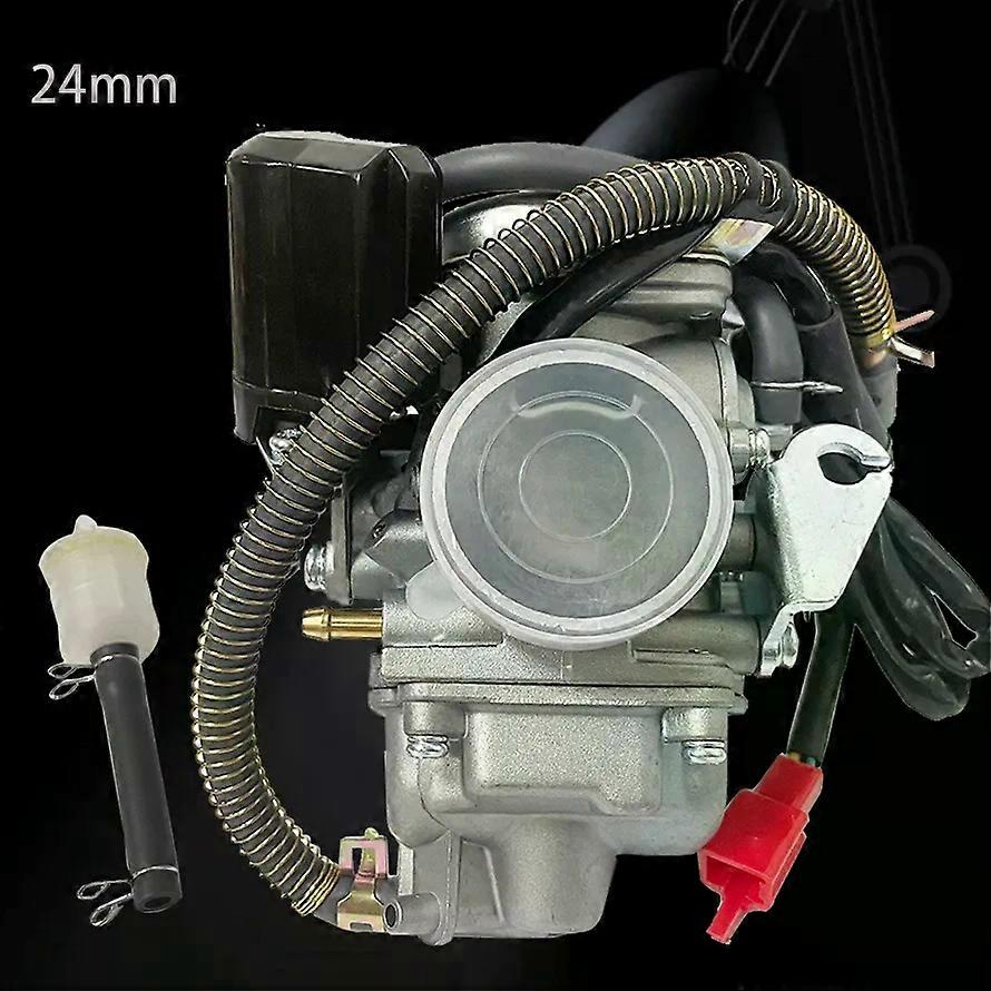 con ייחודי אופנוע קרבורטור עבור 24 מ"מ 26 מ"מ sunl cvk GY6 125cc 150cc 152QMI 157QMJ קטנוע טוסטוס באגי טרקטורונים קארט מנוע
