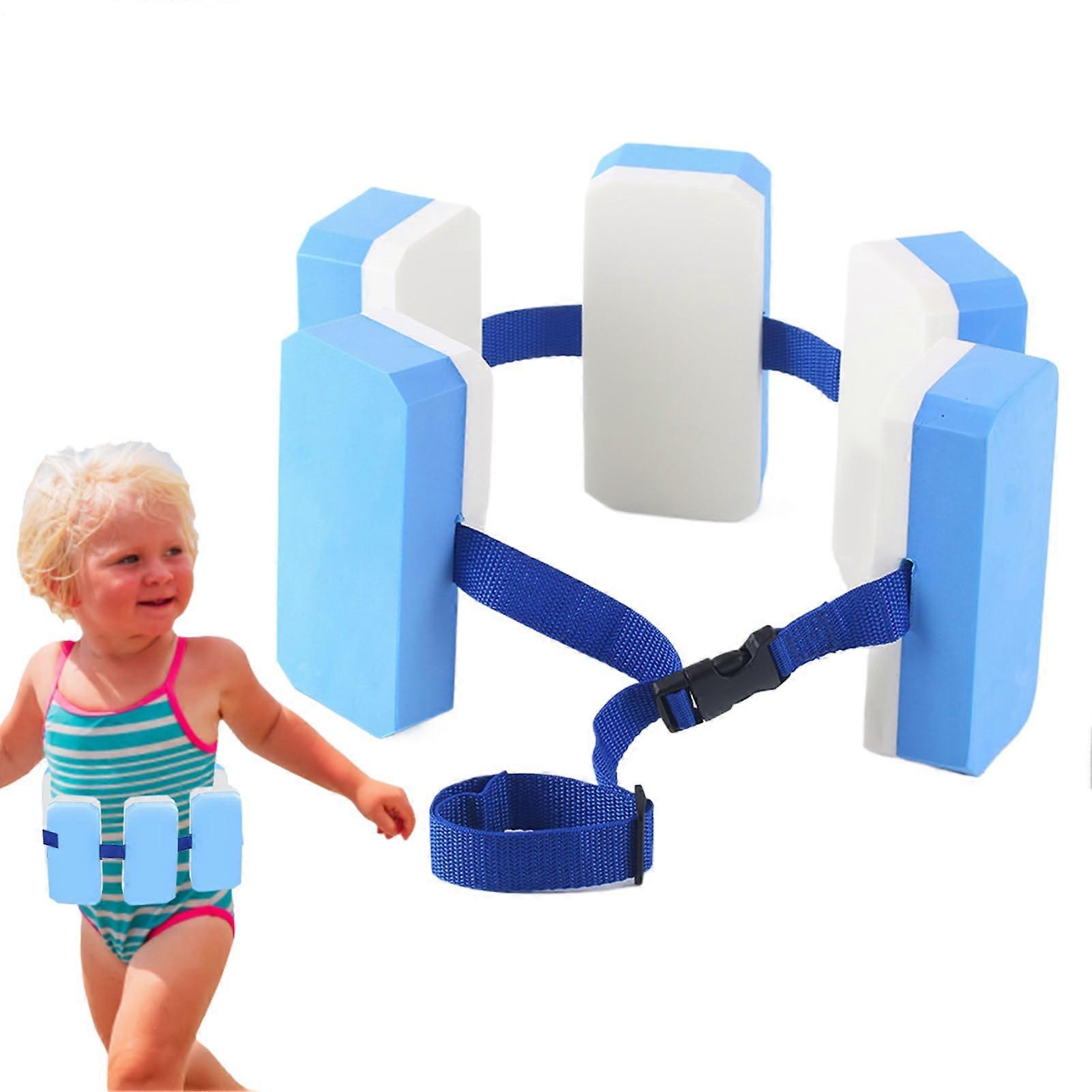 Swimming Belt Adjustable Swimming Aid Float for Children up to 40 kg, Suitable for Pool, Freshwater, Sea, Snorkeling, Training, Girls' Daily Use.