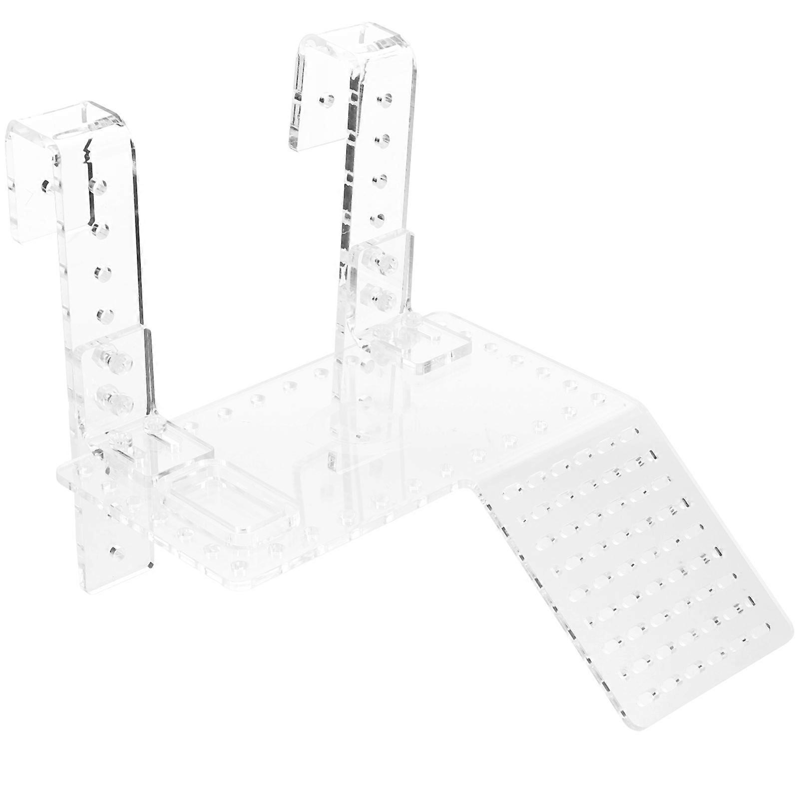 Hanging Basking Platform For Turtles, Floating Tank Ladder Resting Terrace Transparent Acrylic Material For Small Aquatic Turtle Basking Platform