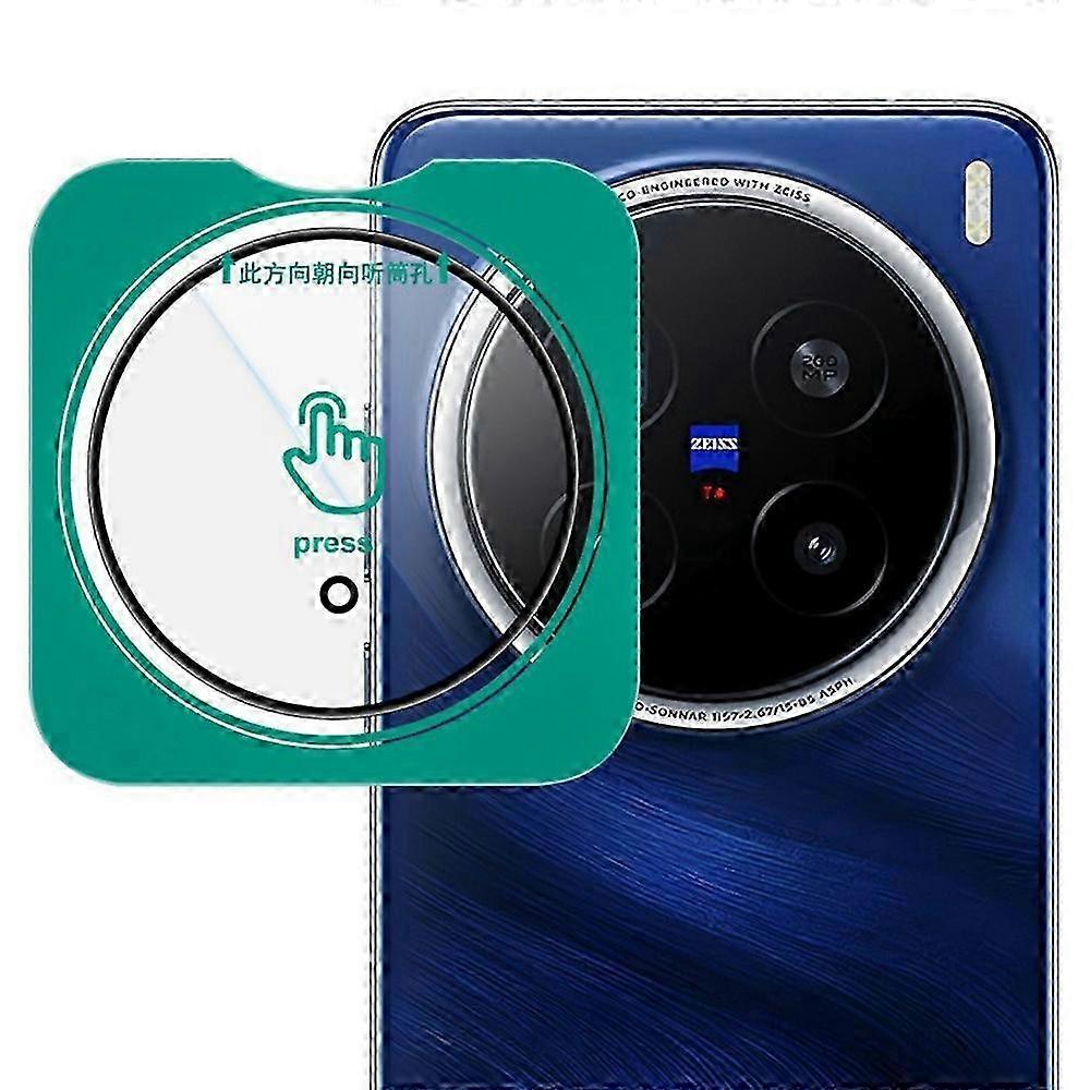 Camera Lens Protector for vivo X200 Pro 5G, Tempered Glass Lens Film with Self-Positioning Frame
