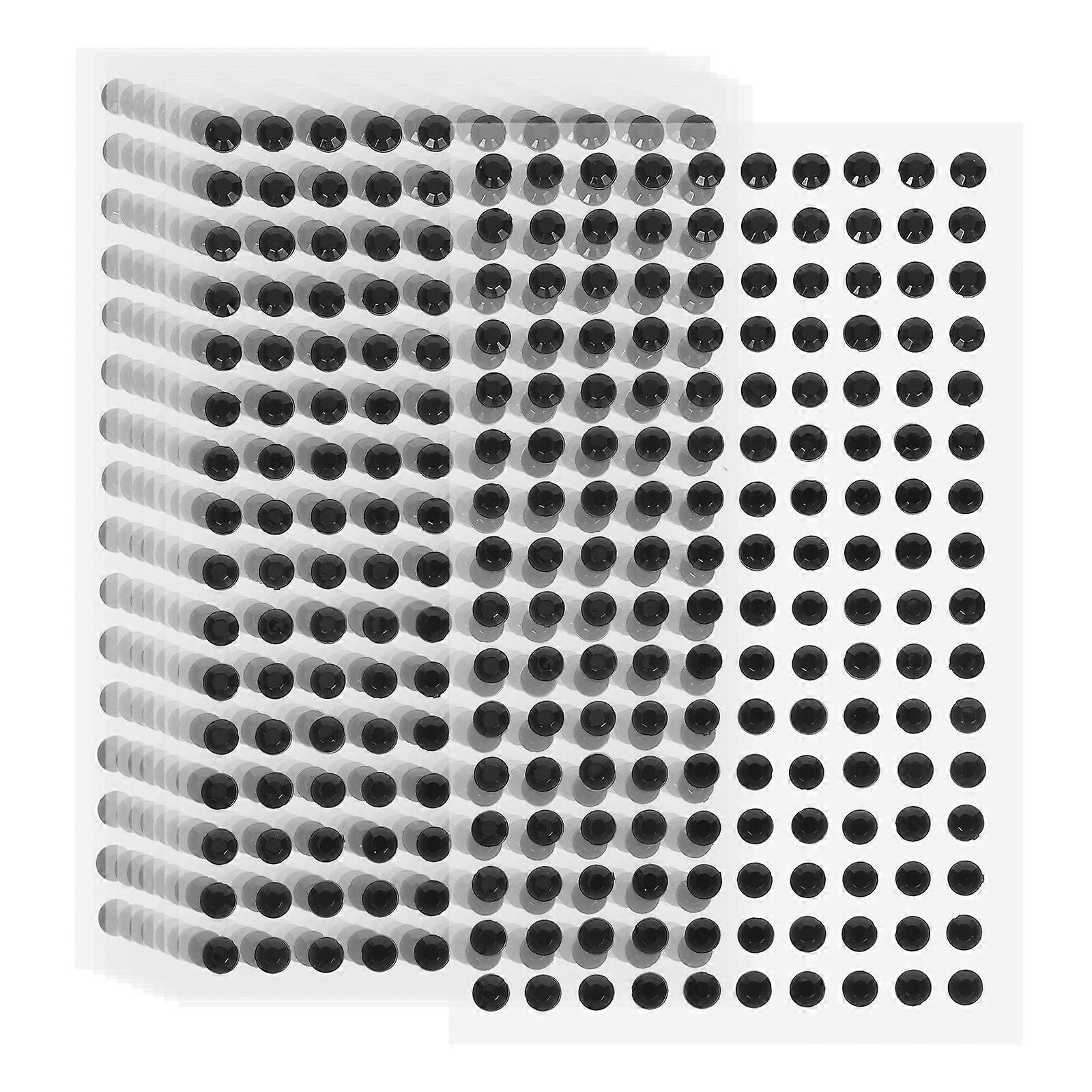 Self Adhesive Rhinestones Flatback Gems for DIY Crafts, Face Painting, Jewelry Making, and Card Decoration – Vibrant Stickers for Creative Projects