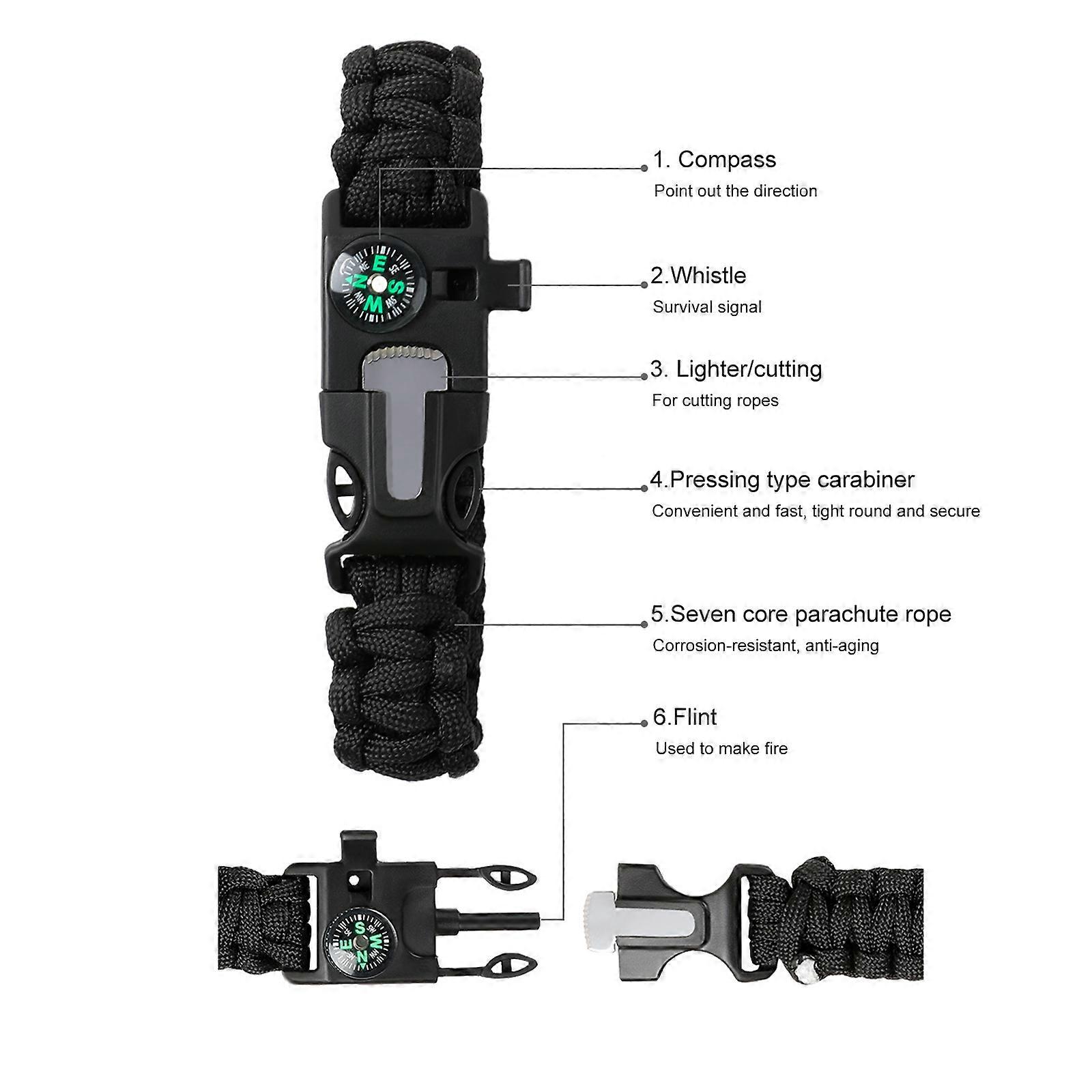 Multi-functional Tactical Strap - Adjustable, 10 Colors, Perfect for Outdoor Adventures