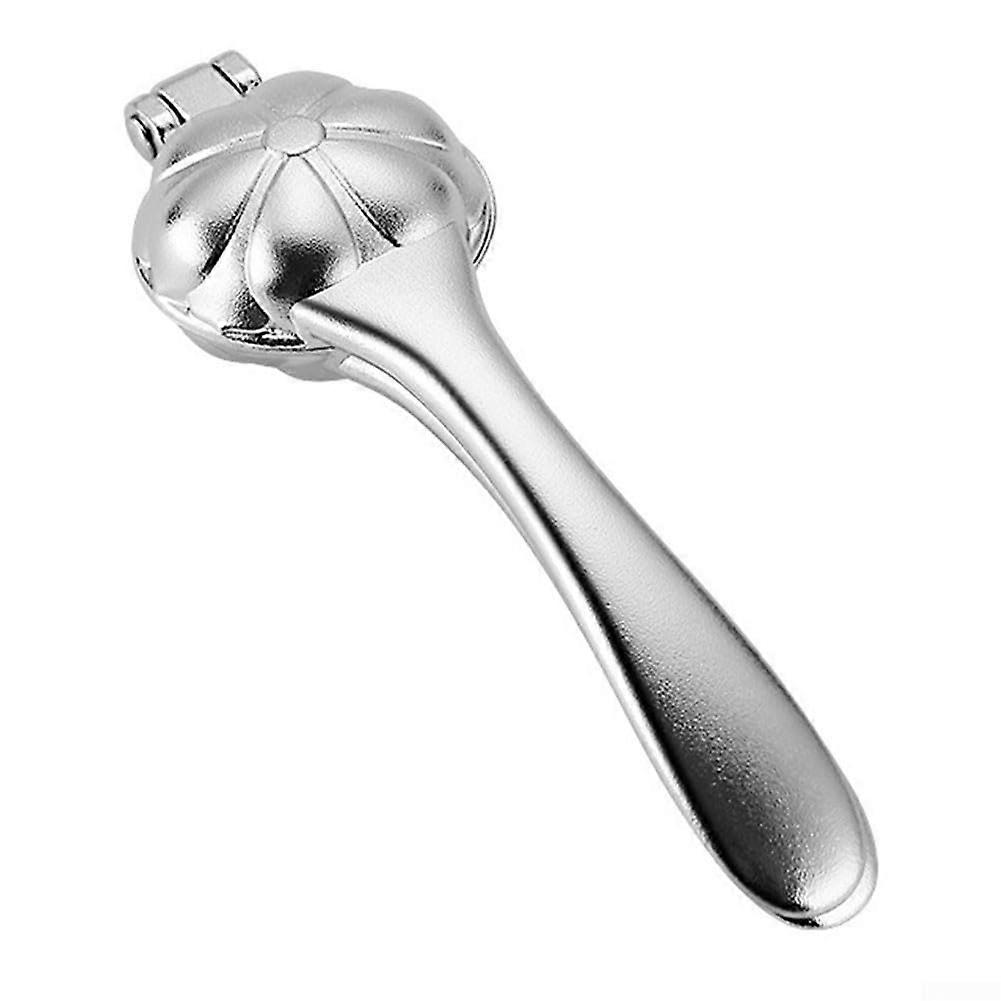 Easy Grip Nutcracker Stainless Steel Tool Chestnut Opener With Textured Base And Ergonomic Handle
